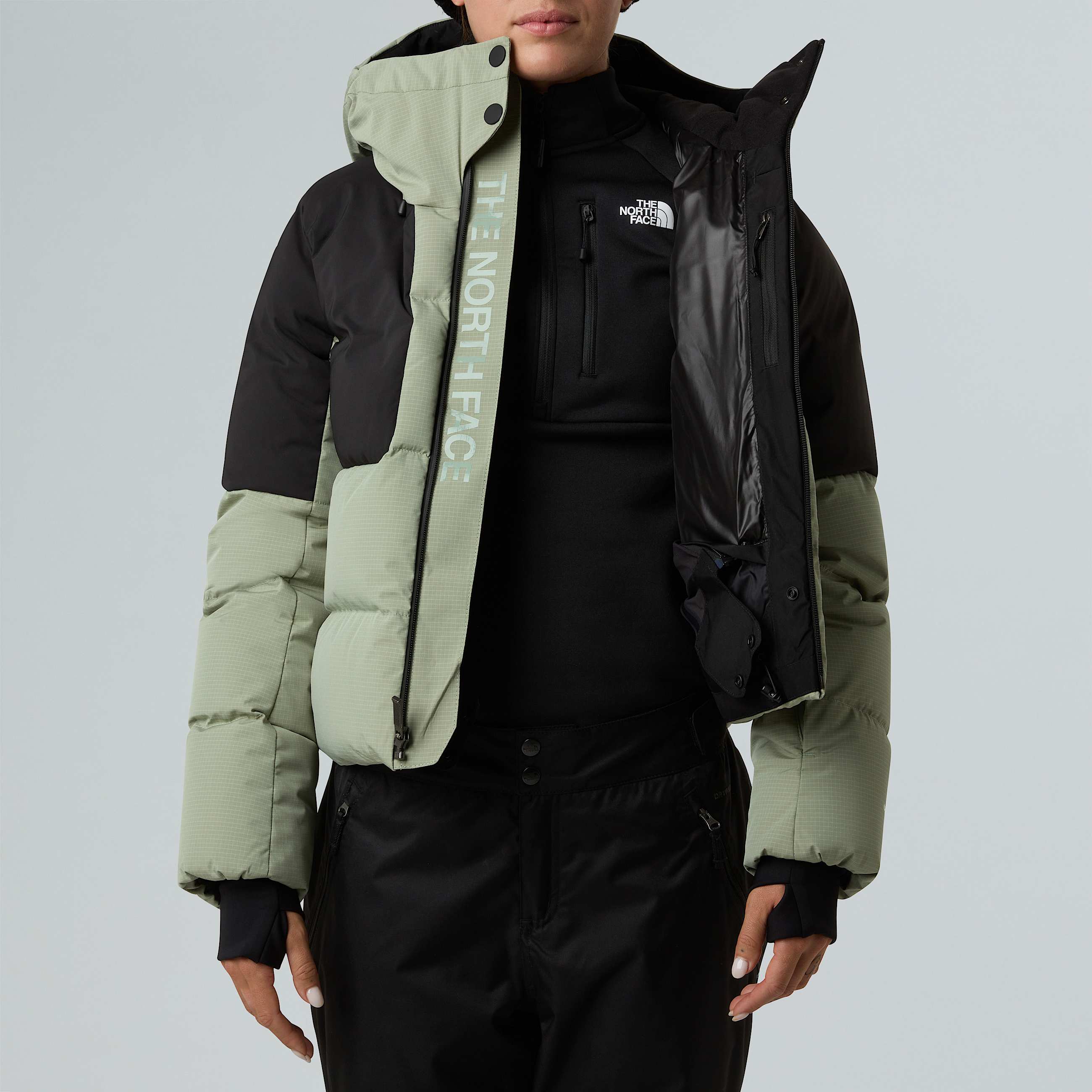 Womens Cold Spell Cropped Down Jacket TNF ALT9