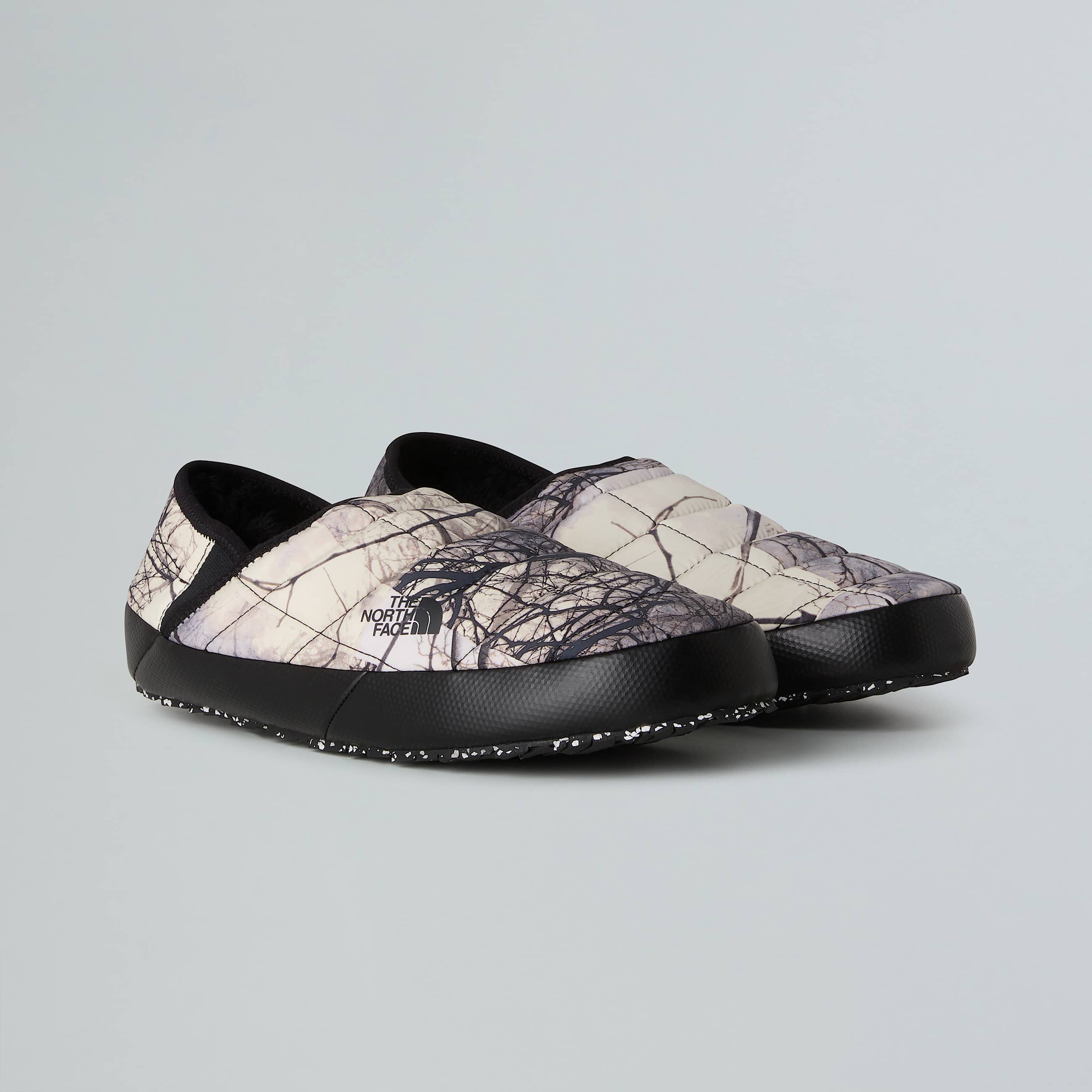 Pantoufles Thermoball V Traction pour homme TNF Image Lift Print White Dune ALT8