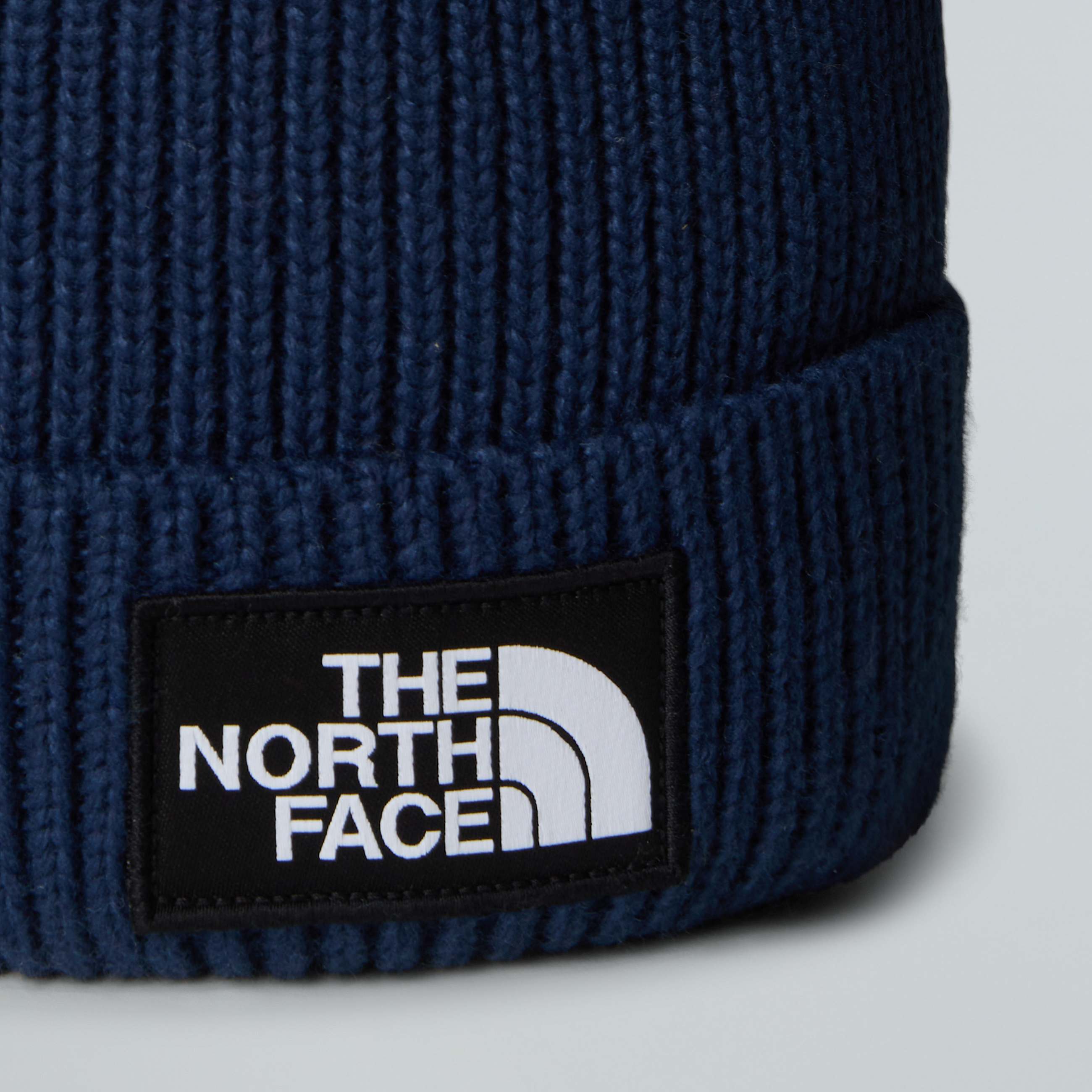 TNF Logo Box Pom Beanie TNF ALT2