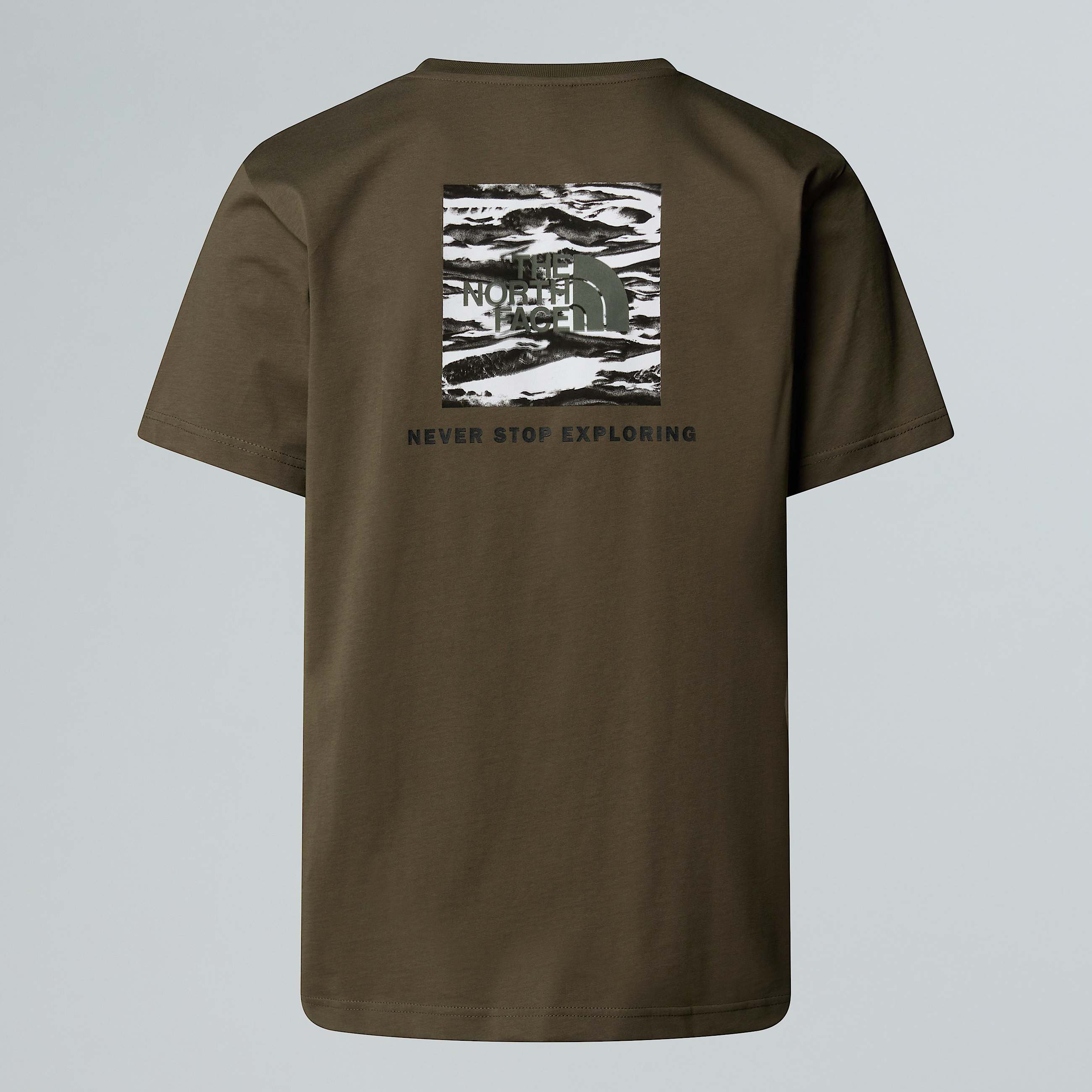 NSE Box Edge Of Light Infill Relaxed TShirt M TNF ALT21