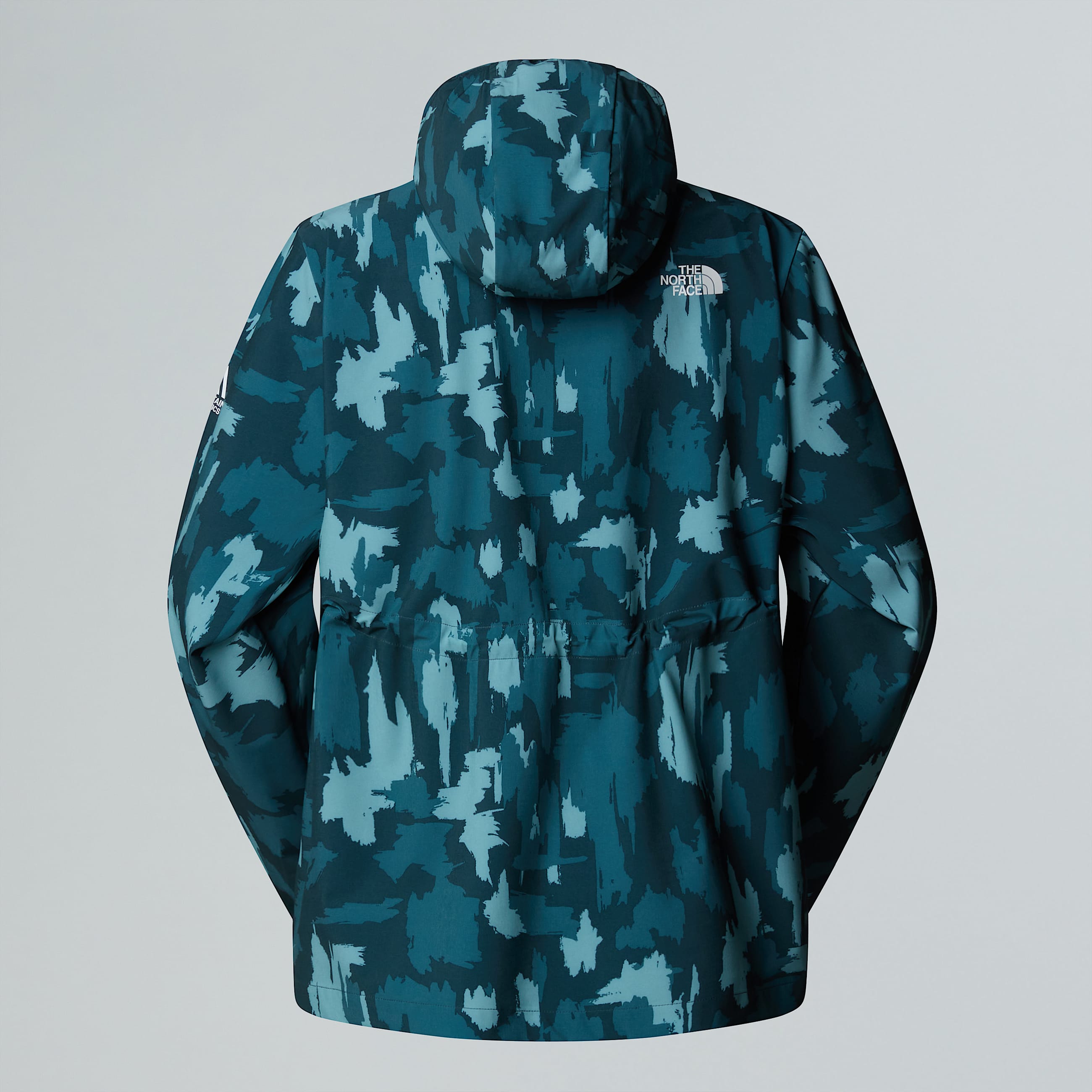 Giacca a vento Mountain Athletics con cappuccio e stampa da donna TNF ALT1