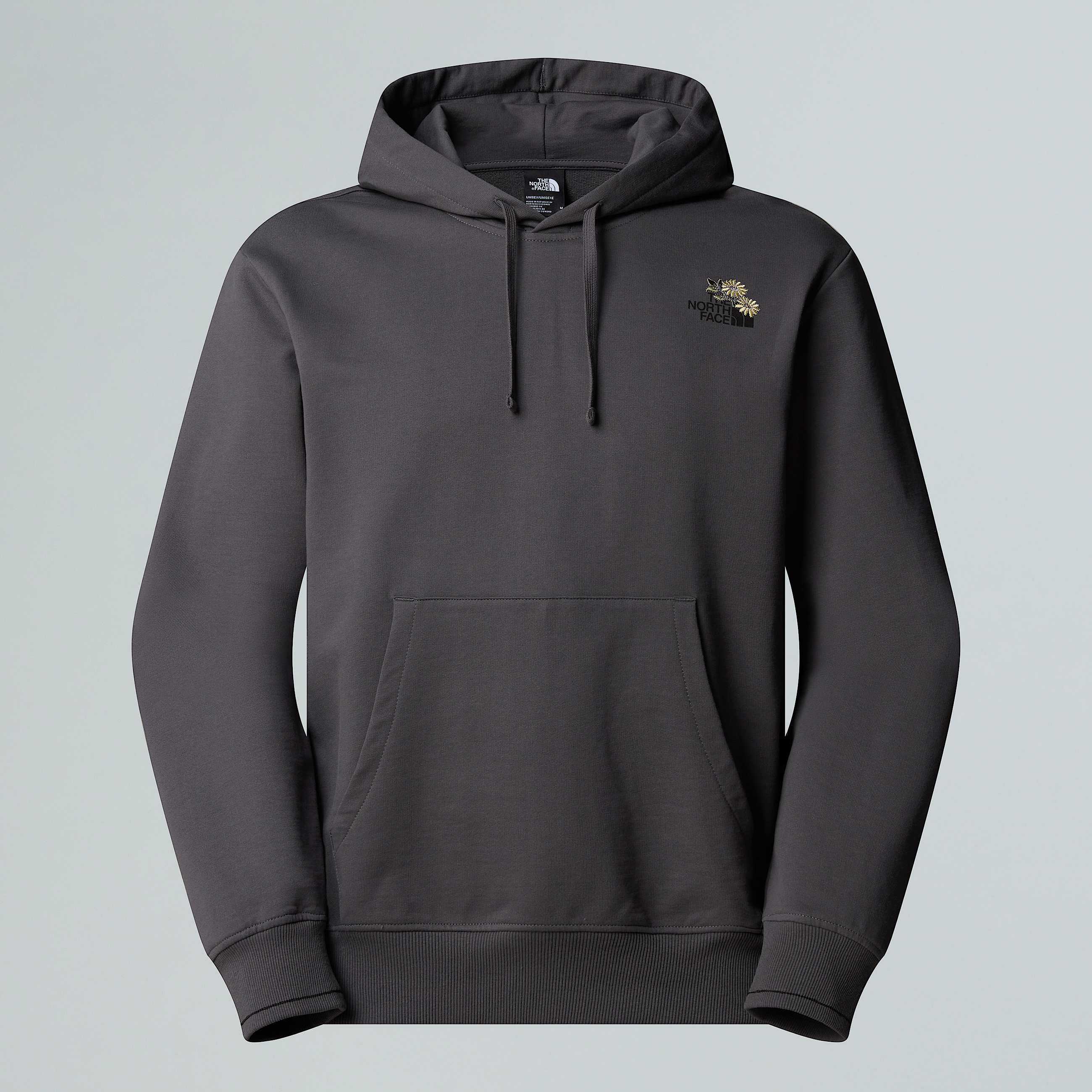 Dome Flower relaxt geschnittener Kapuzenpulli mit Grafik in Unisex TNF ALT20