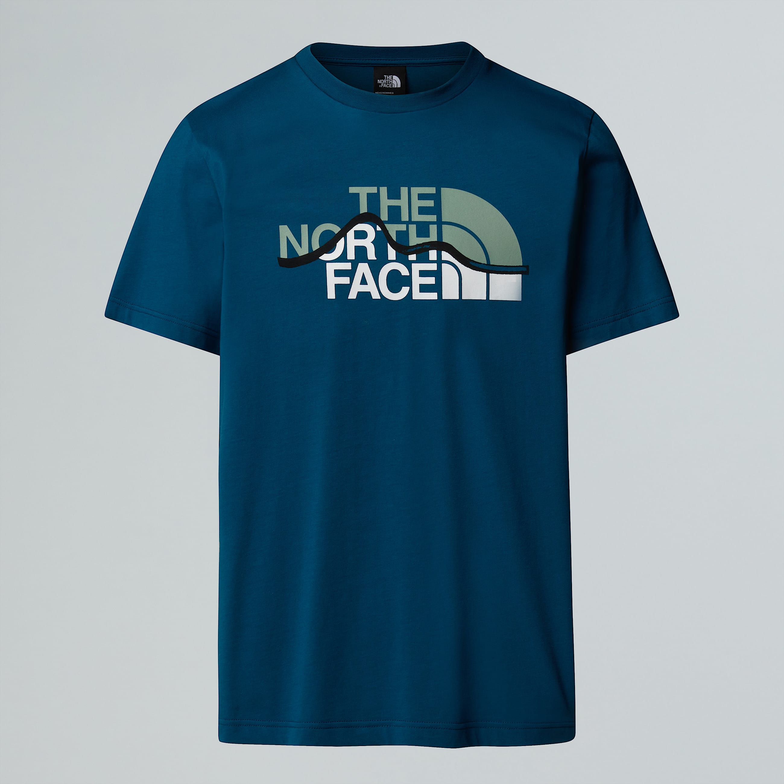 Mens Mountain Line TShirt TNF HERO