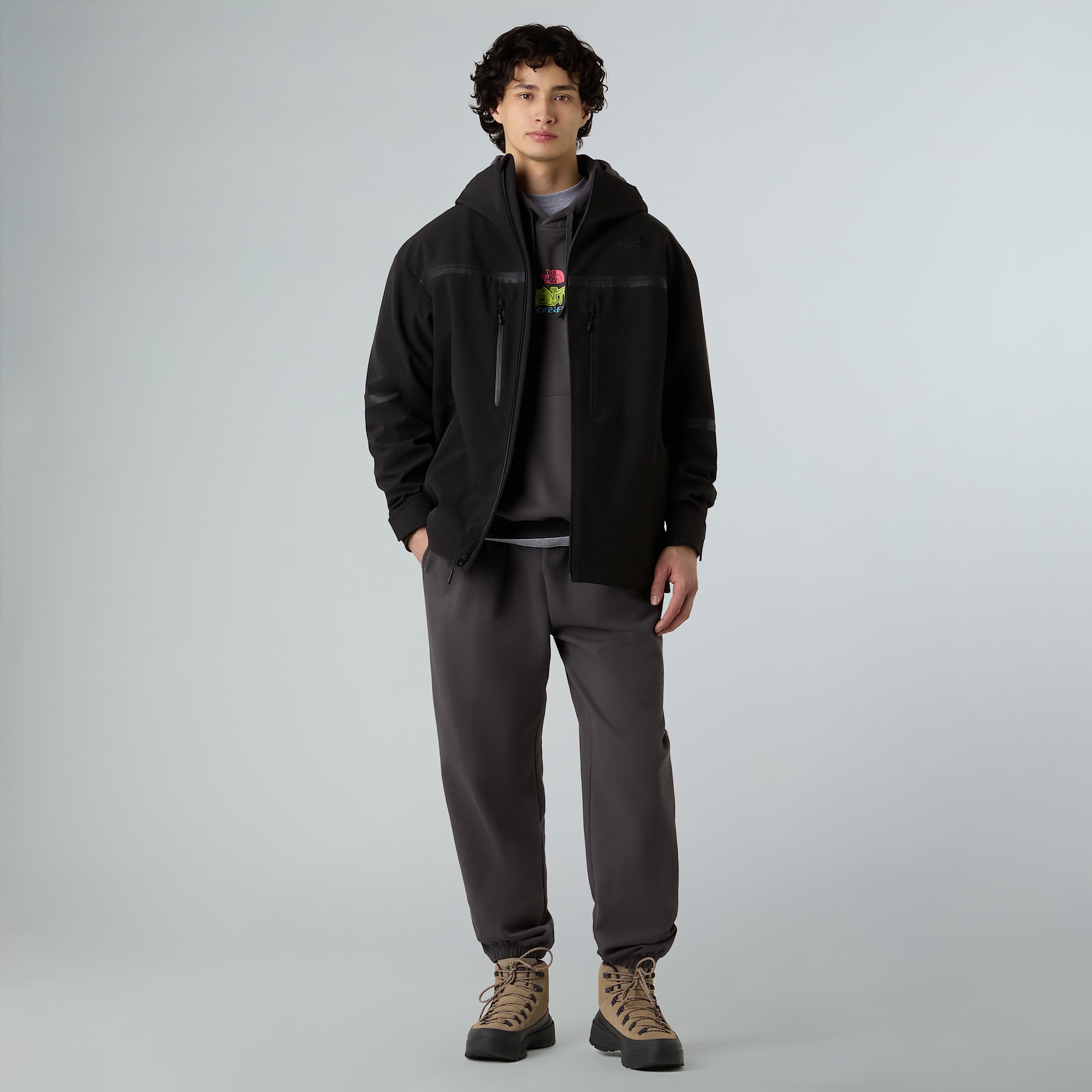 NSE Softshell Hooded Jacket Unisex TNF ALT1