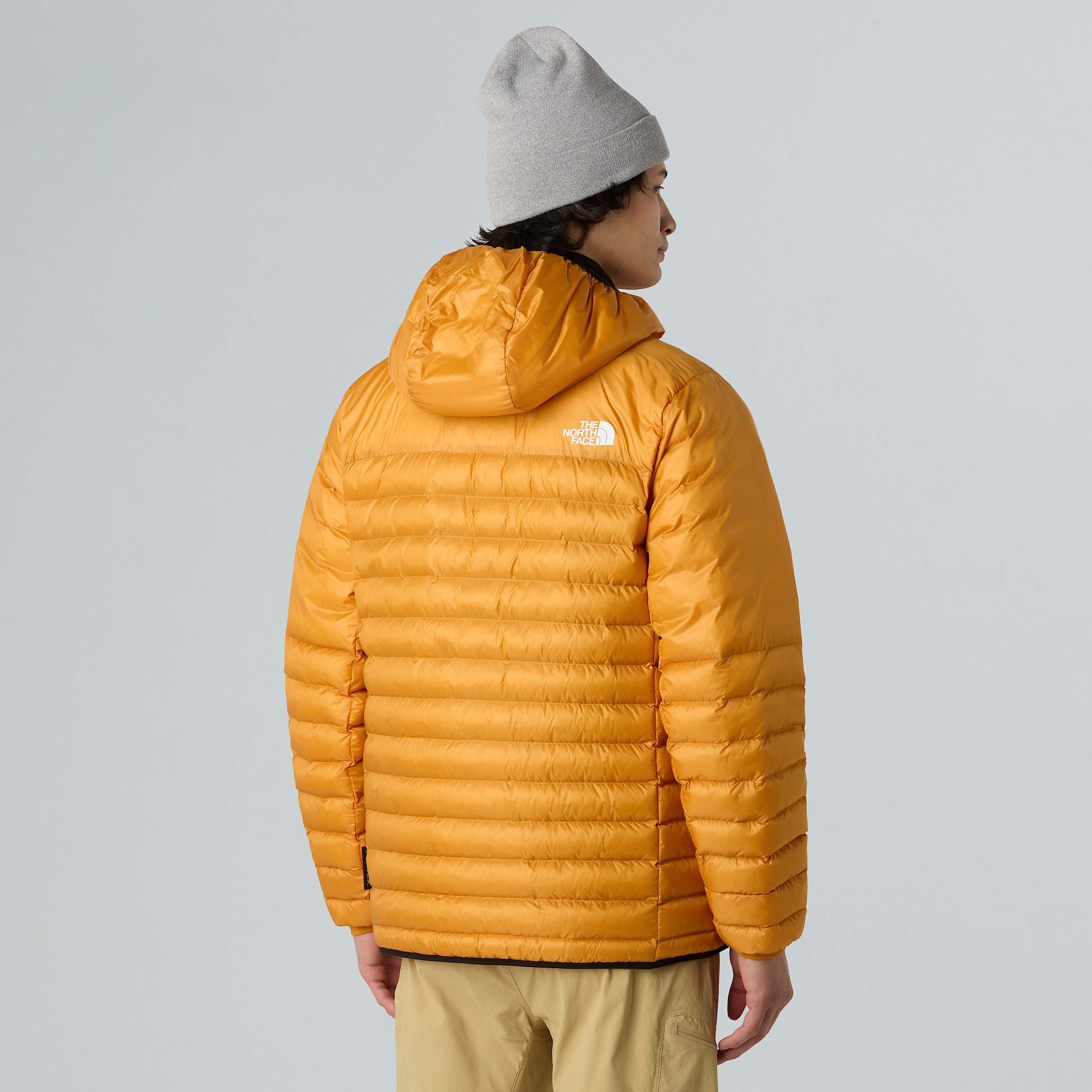 Terra Peakjas met capuchon voor heren TNF Citrine Yellow ALT2