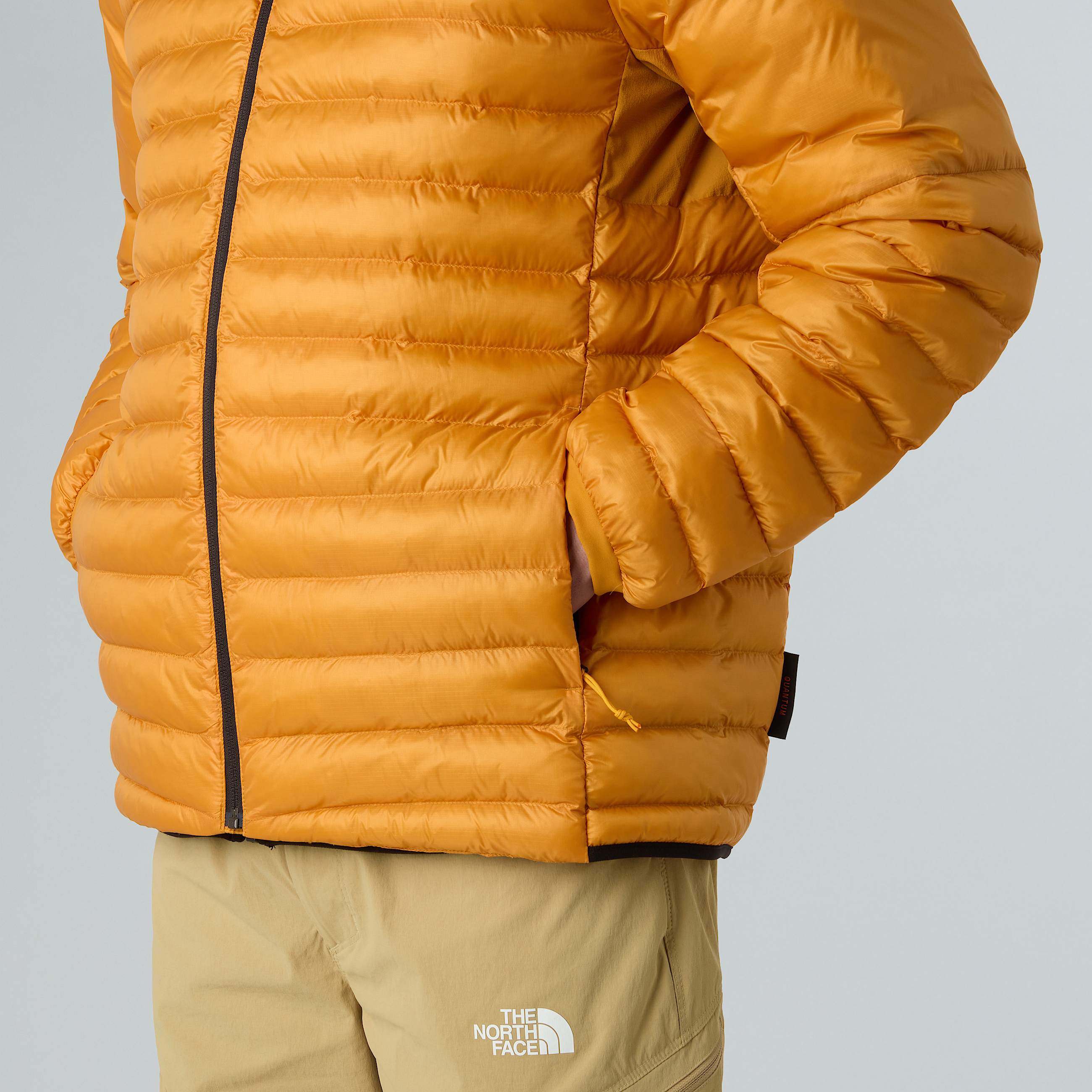 Terra Peakjas met capuchon voor heren TNF Citrine Yellow ALT5