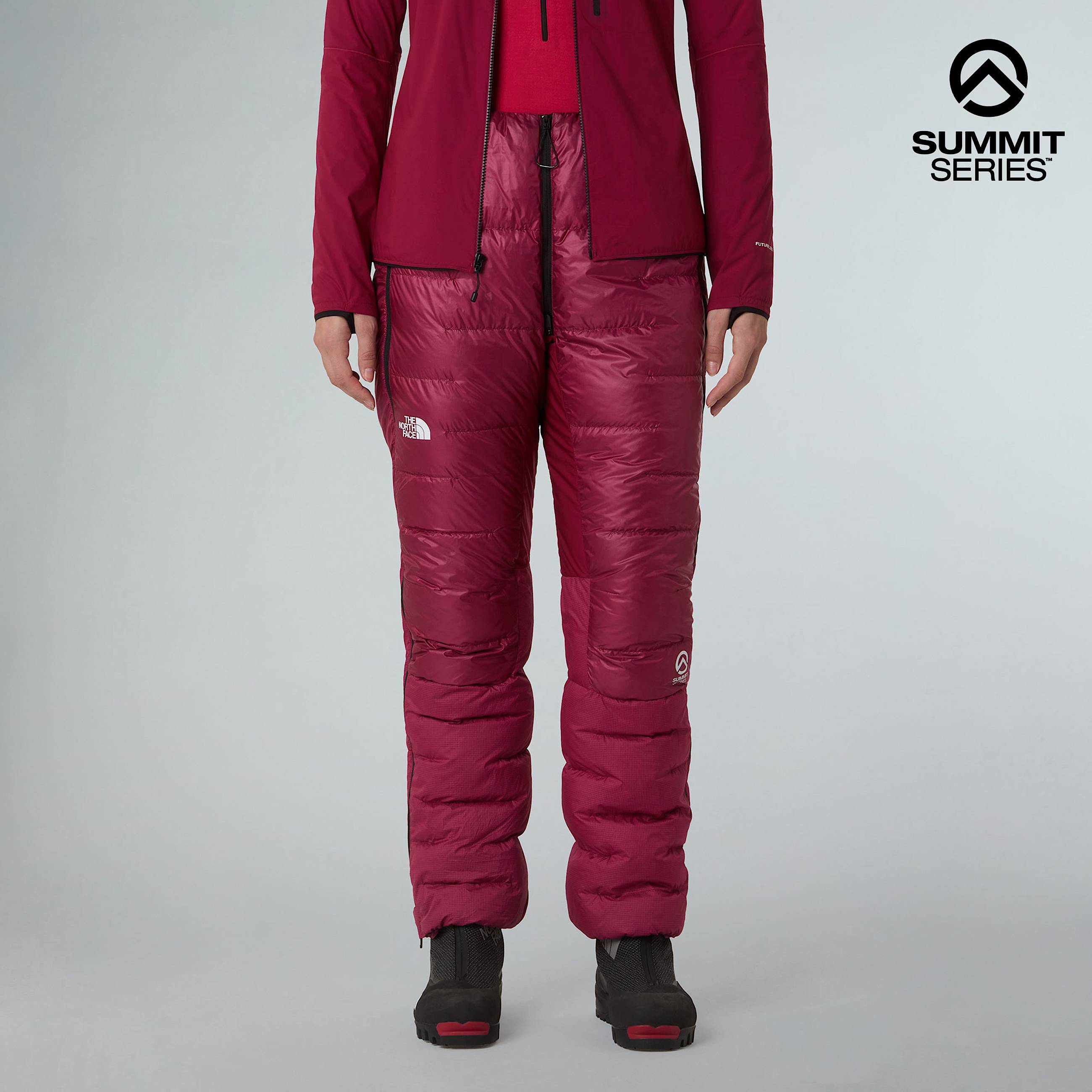 Pantaloni leggeri Summit Cloud Down AMK da donna TNF HERO