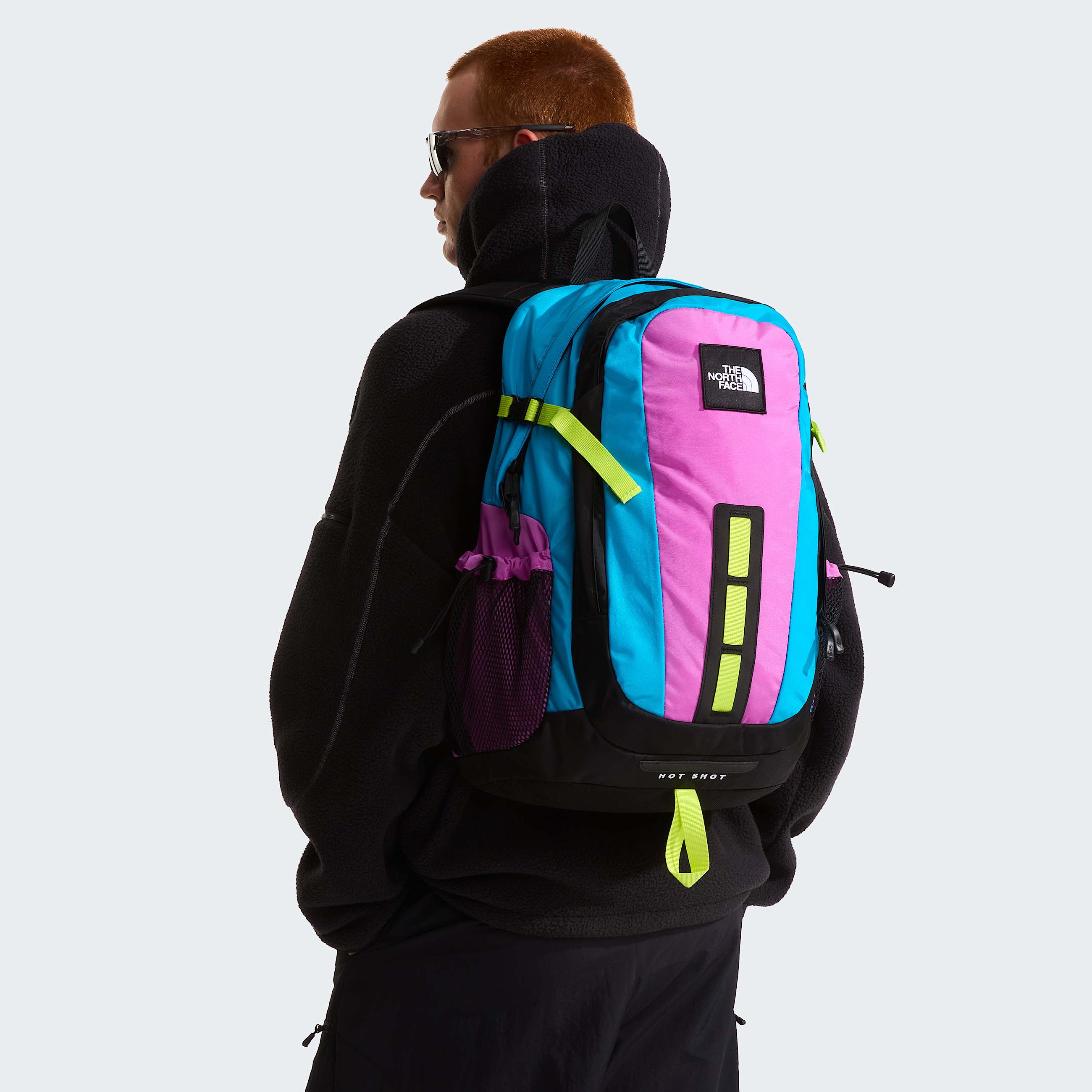 Hot Shot Rucksack  Special Edition TNF Meridian BlueViolet CrocusFizz Lime ALT1
