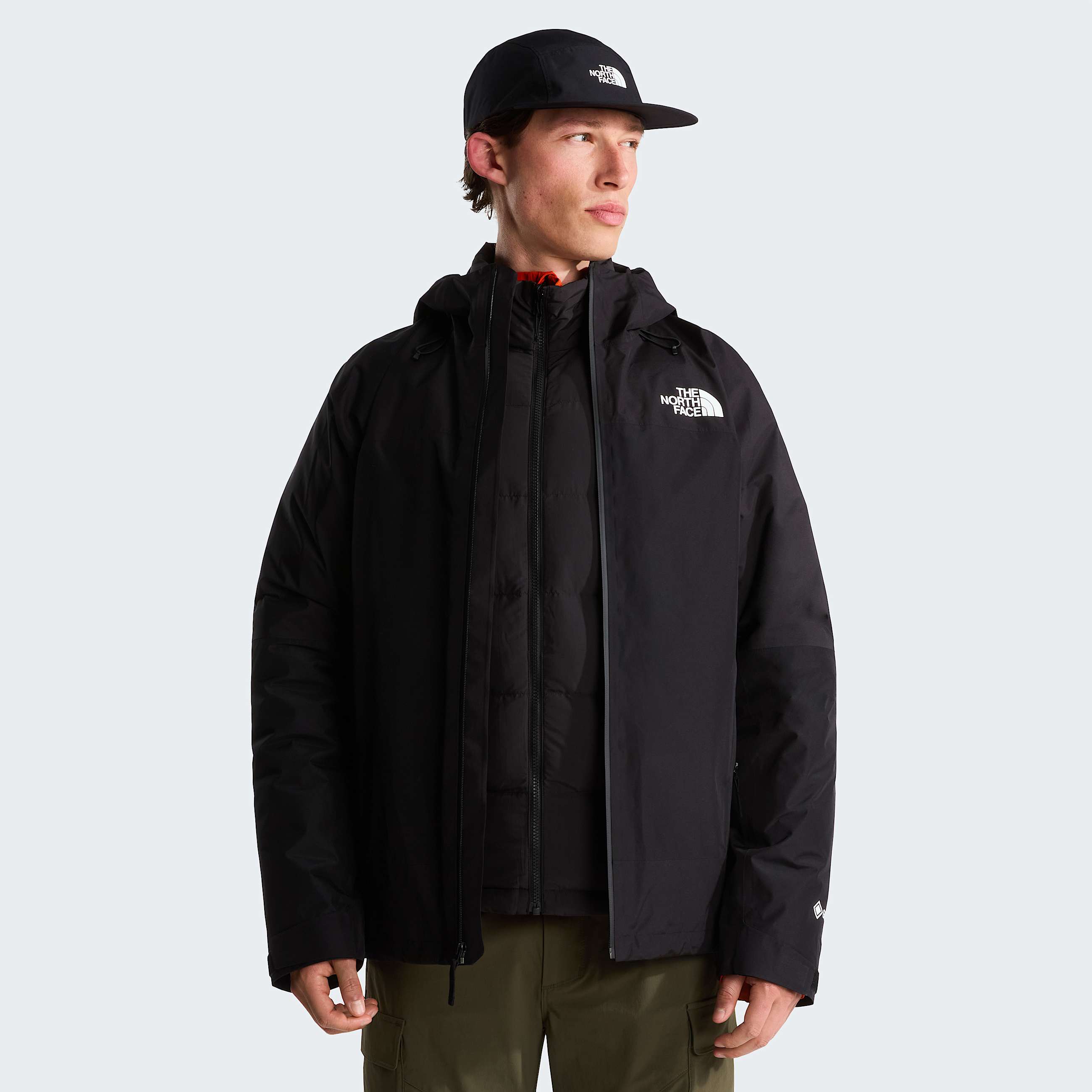 Giacca Mountain Light Triclimate 3in1 GORETEX da uomo TNF TNF BlackNPFR ALT4