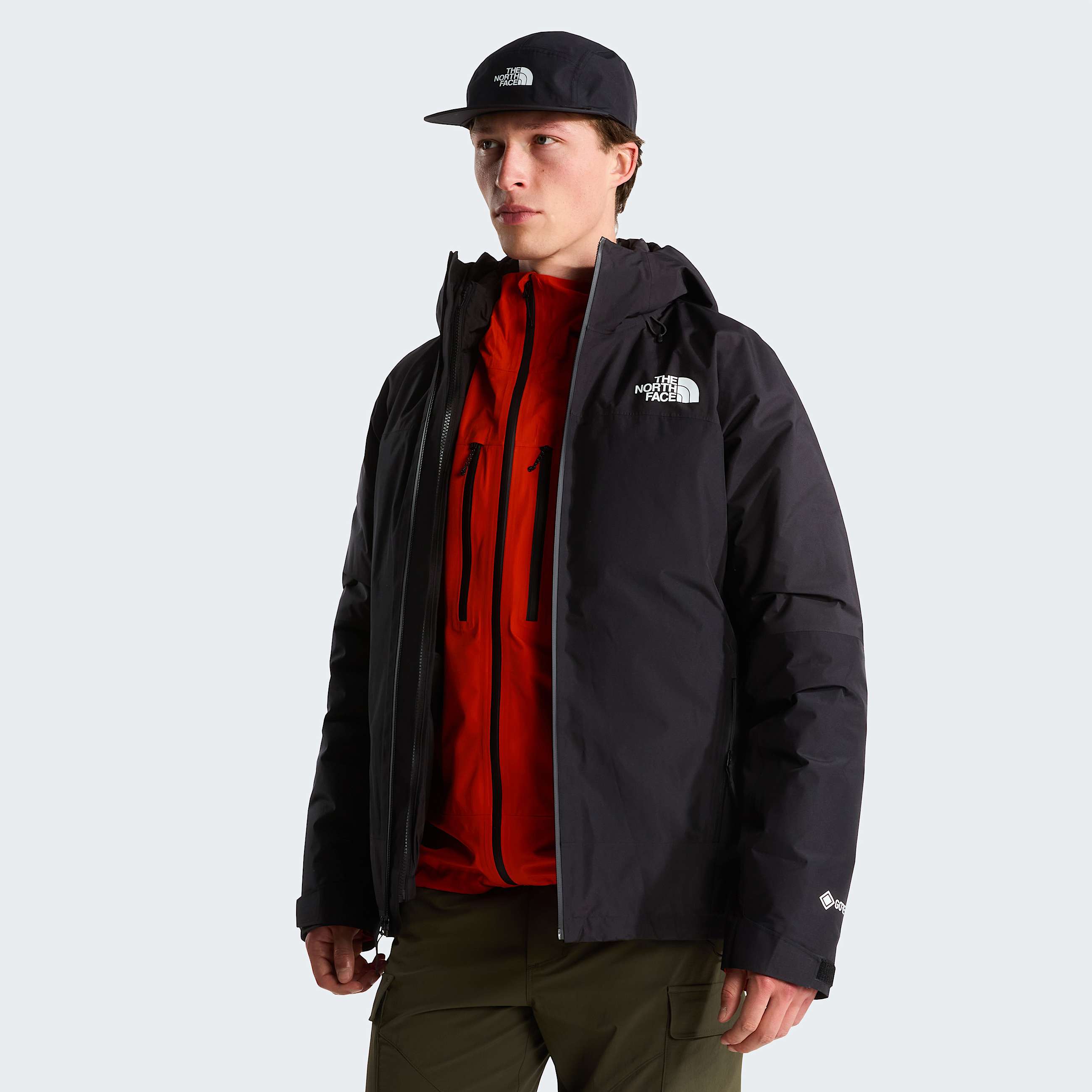 Giacca Mountain Light Triclimate 3in1 GORETEX da uomo TNF TNF BlackNPFR ALT5