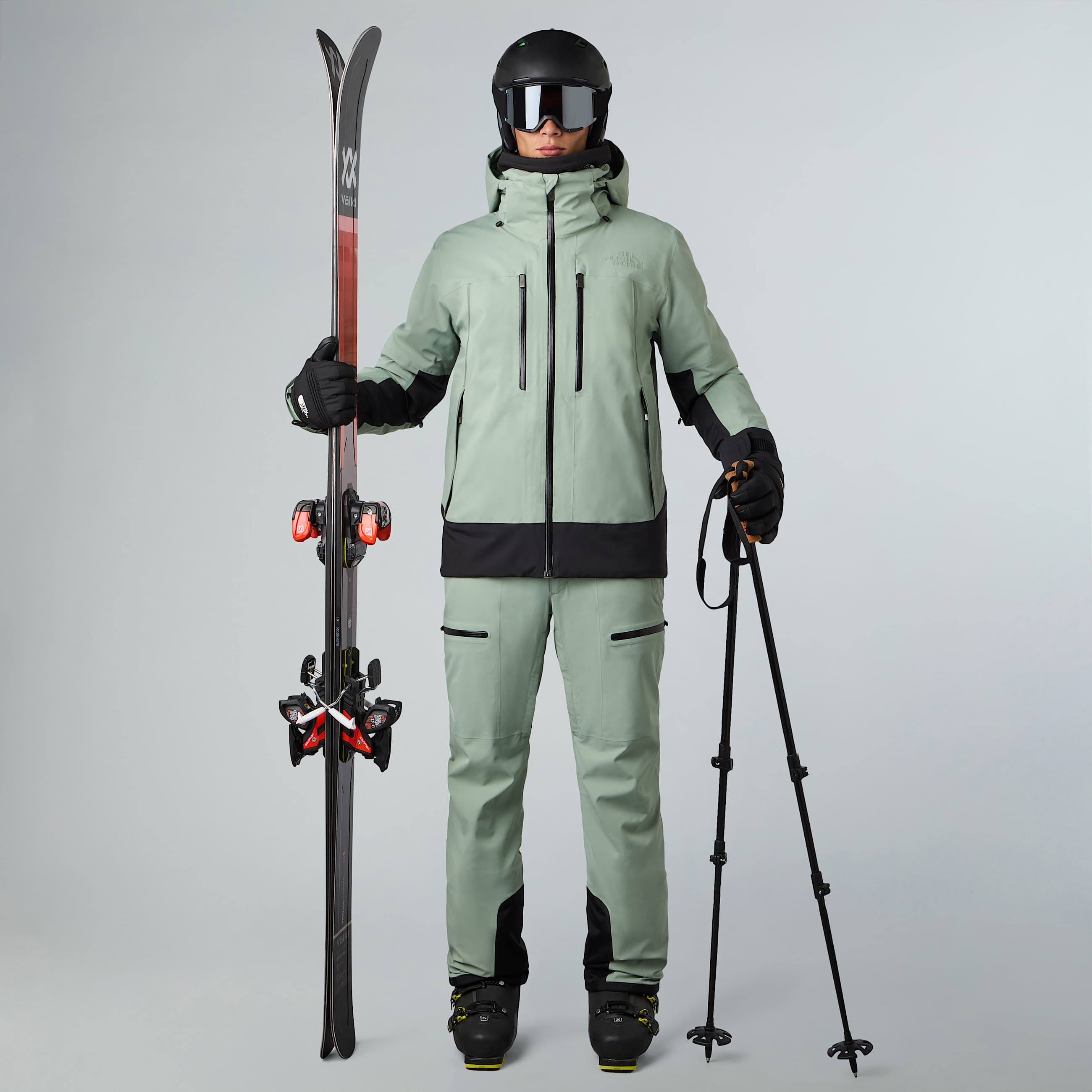 Mens Snowsquall Jacket TNF Slate MossTNF Black ALT4