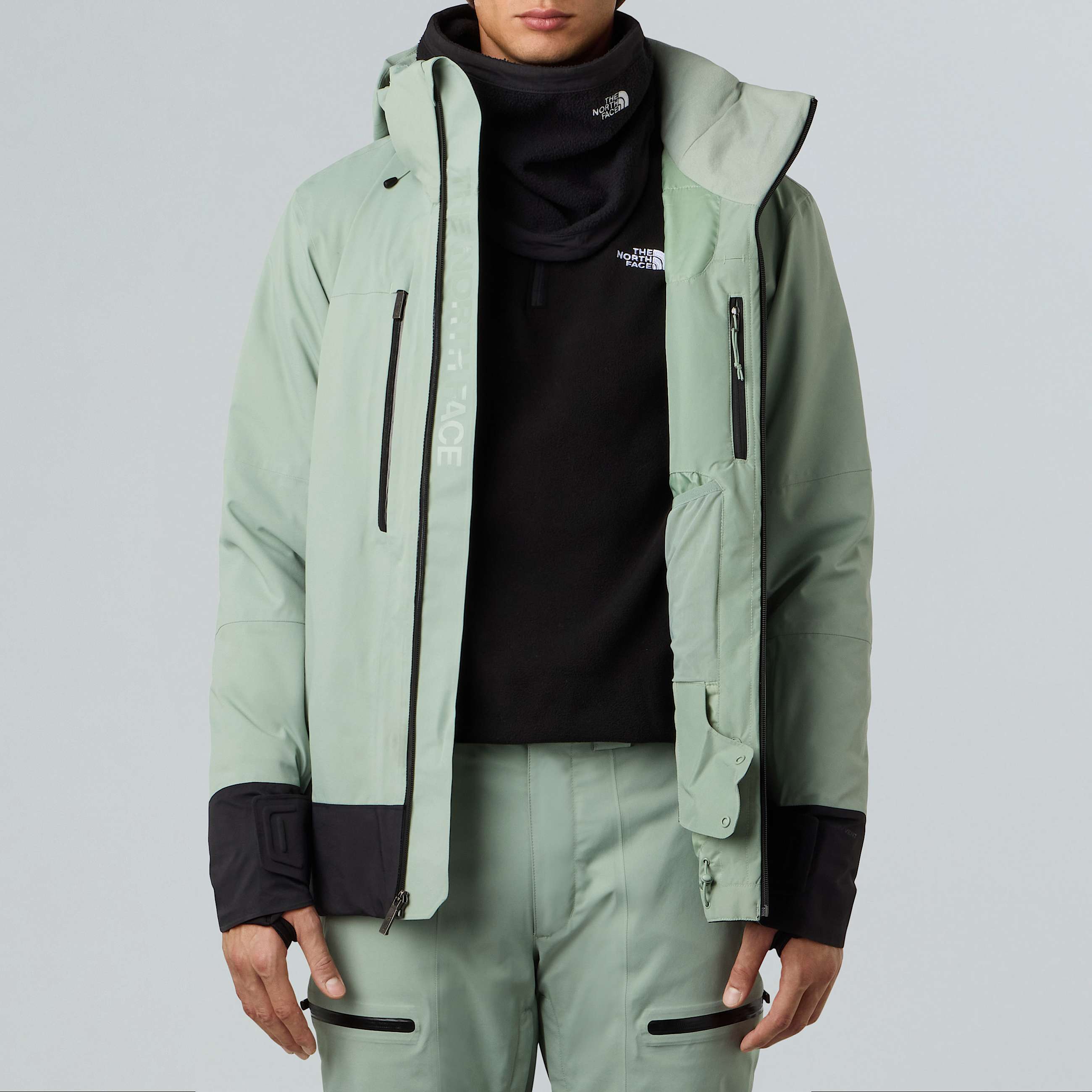 Mens Snowsquall Jacket TNF Slate MossTNF Black ALT14