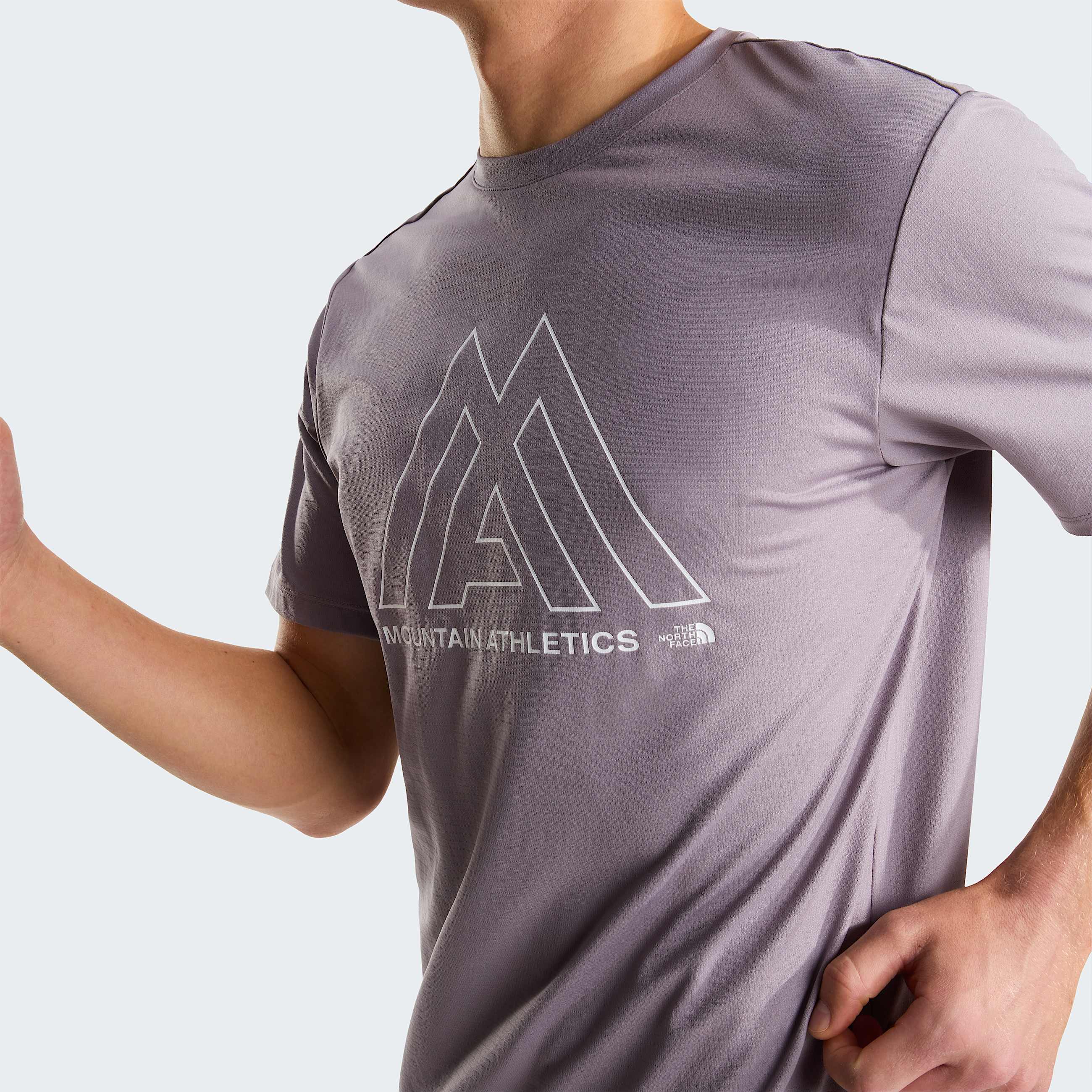 Mens Mountain Athletics 247 TShirt TNF Transcendent Grey ALT4