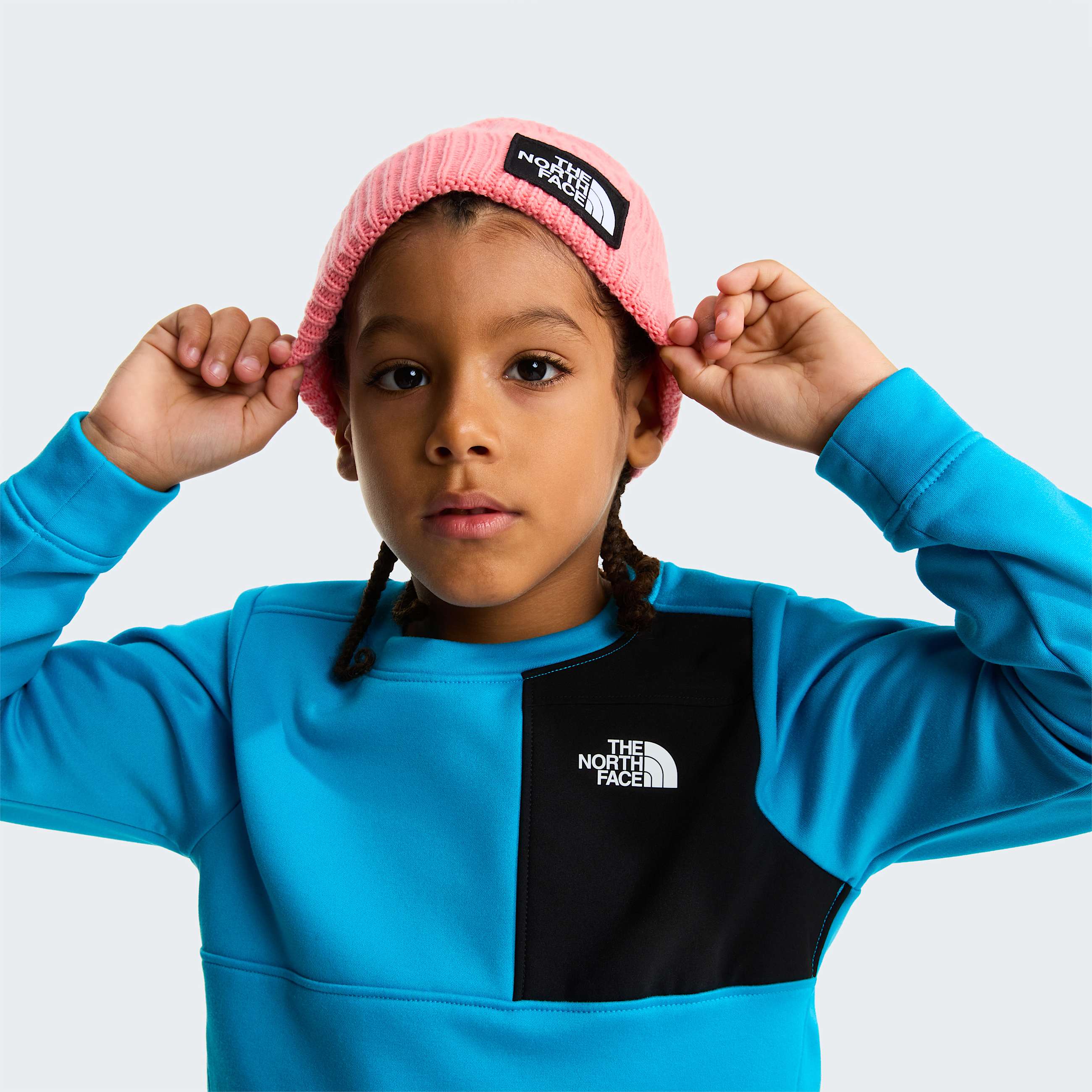 Kids TNF Performance Fleece TwoPiece Set TNF Meridian Blue ALT11