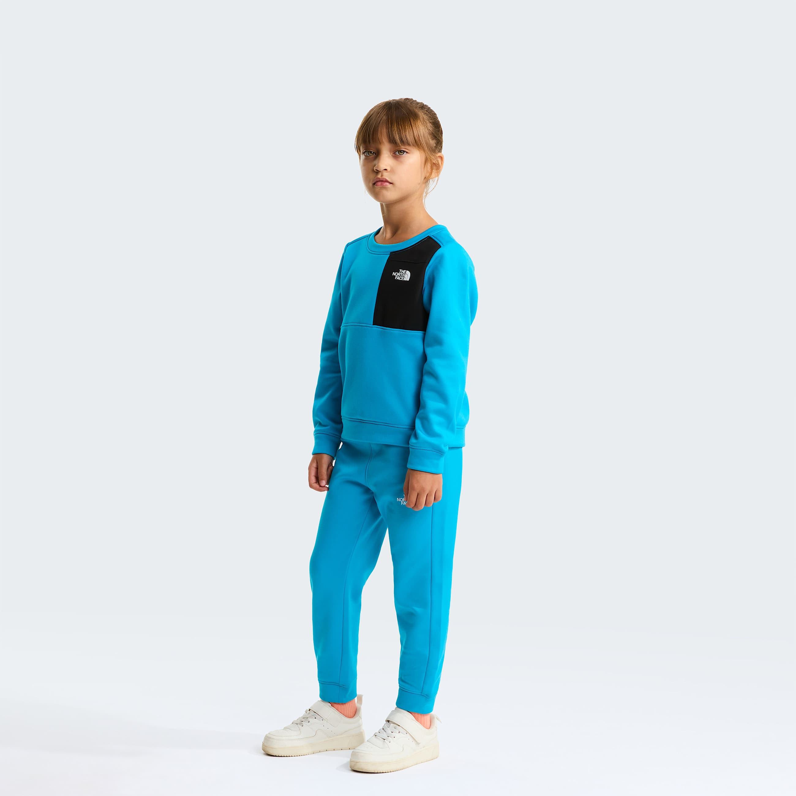 Kids TNF Performance Fleece TwoPiece Set TNF Meridian Blue ALT12
