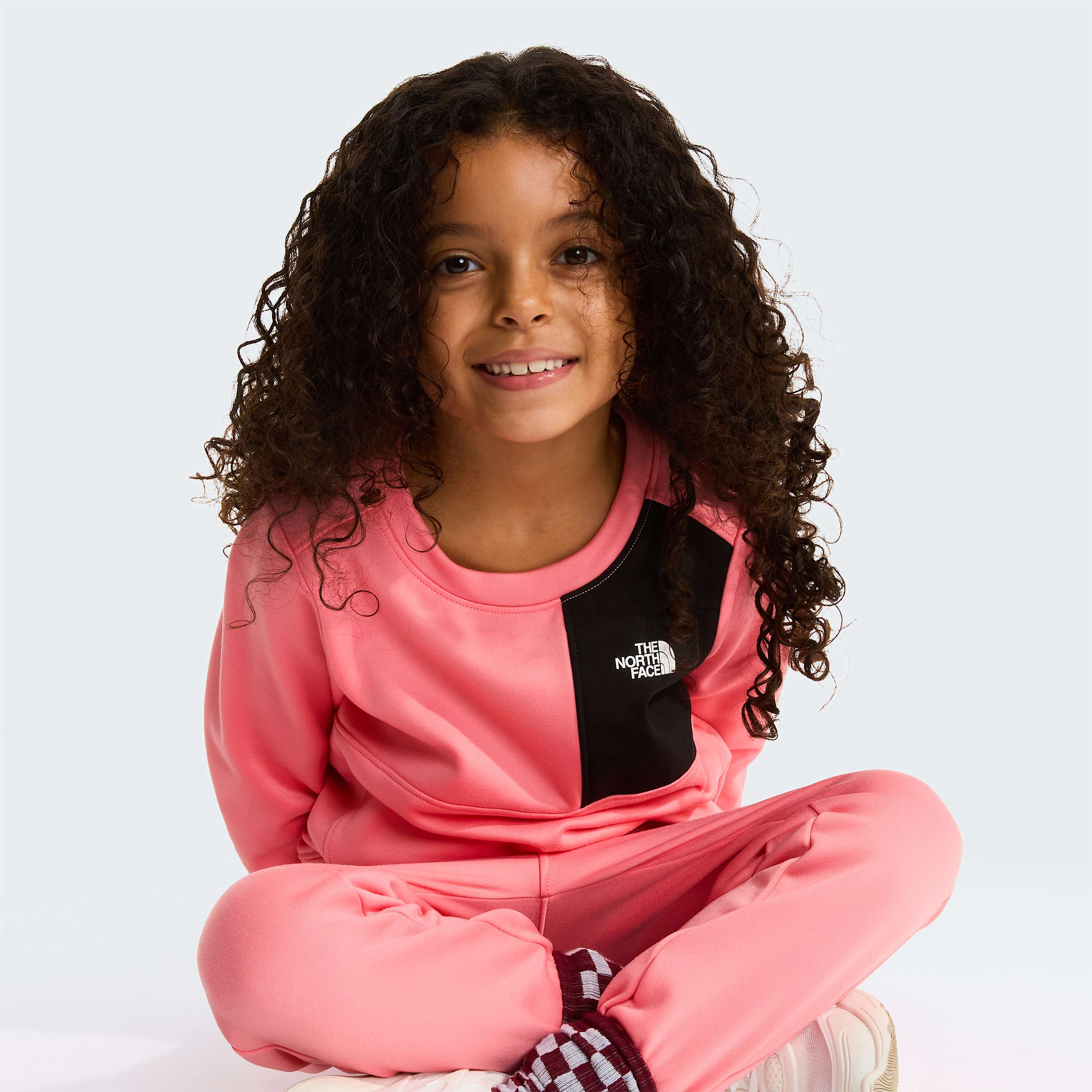 Kids TNF Performance Fleece TwoPiece Set TNF Coral Crush ALT9
