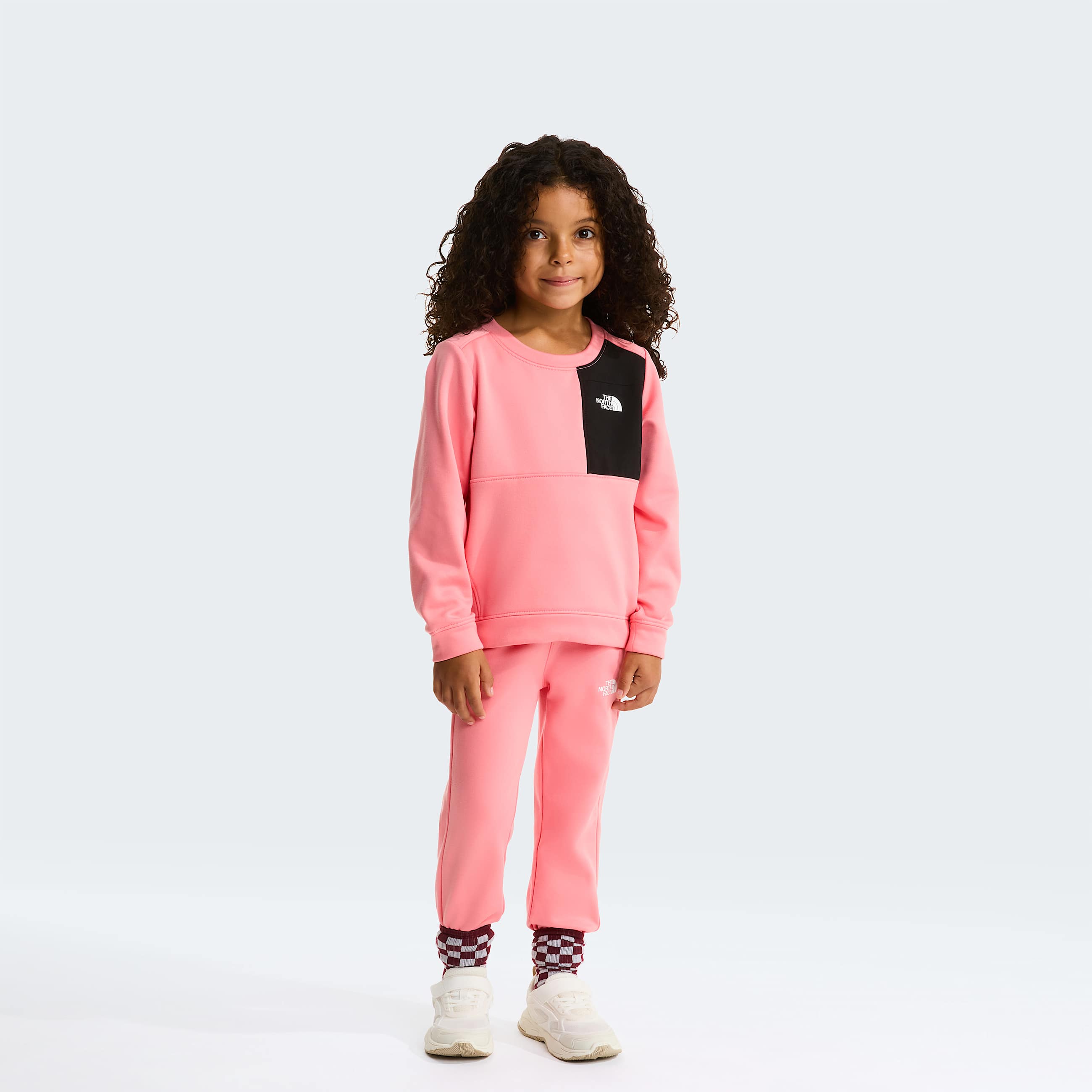 Kids TNF Performance Fleece TwoPiece Set TNF Coral Crush HERO