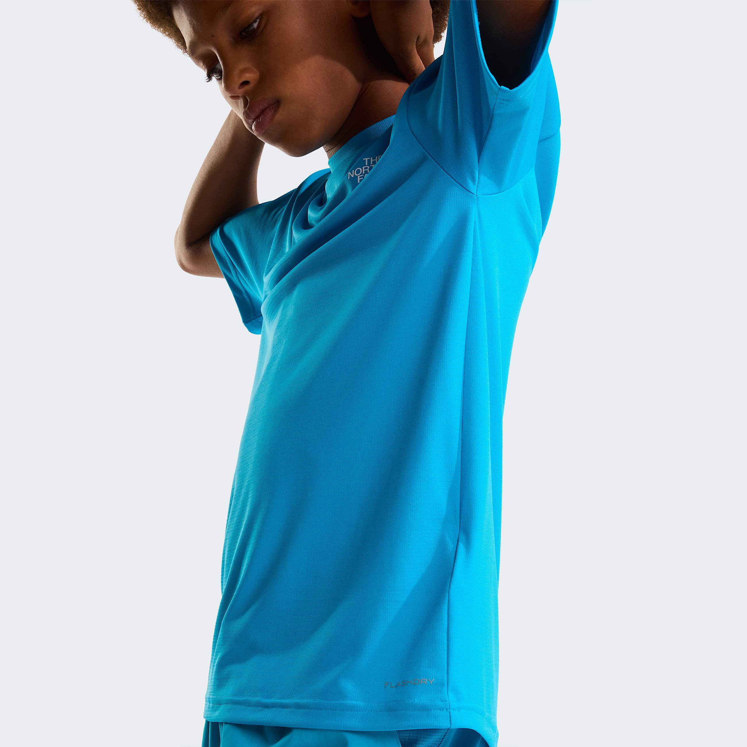 Teens 247 TShirt TNF Meridian Blue ALT5