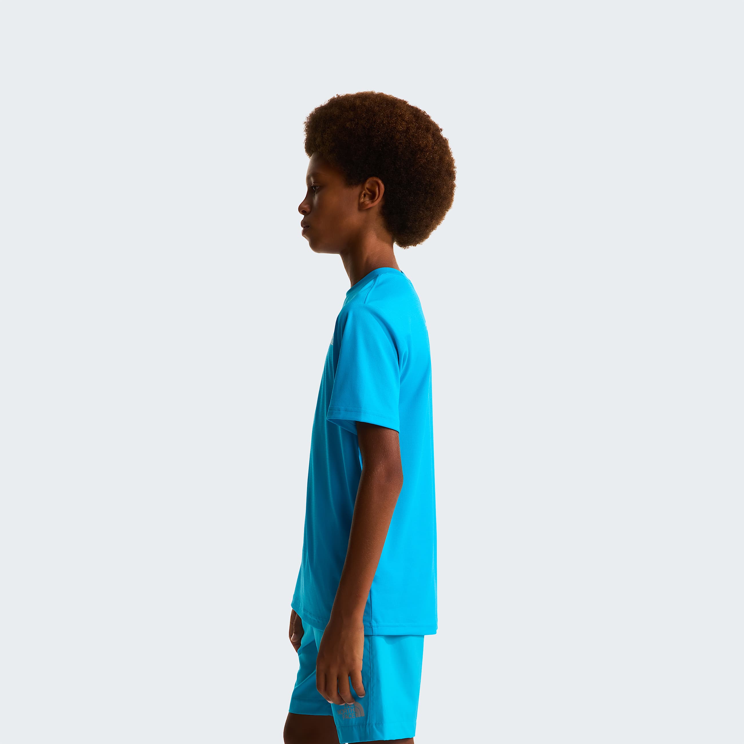 Teens 247 TShirt TNF Meridian Blue ALT2