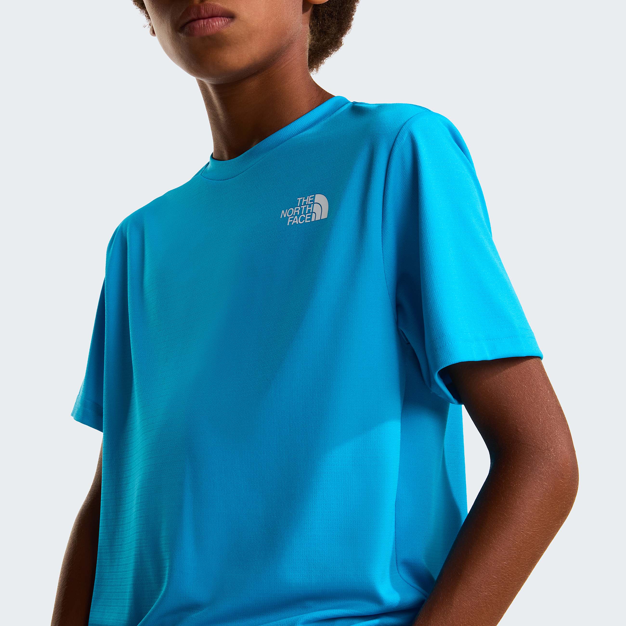 Teens 247 TShirt TNF Meridian Blue ALT4