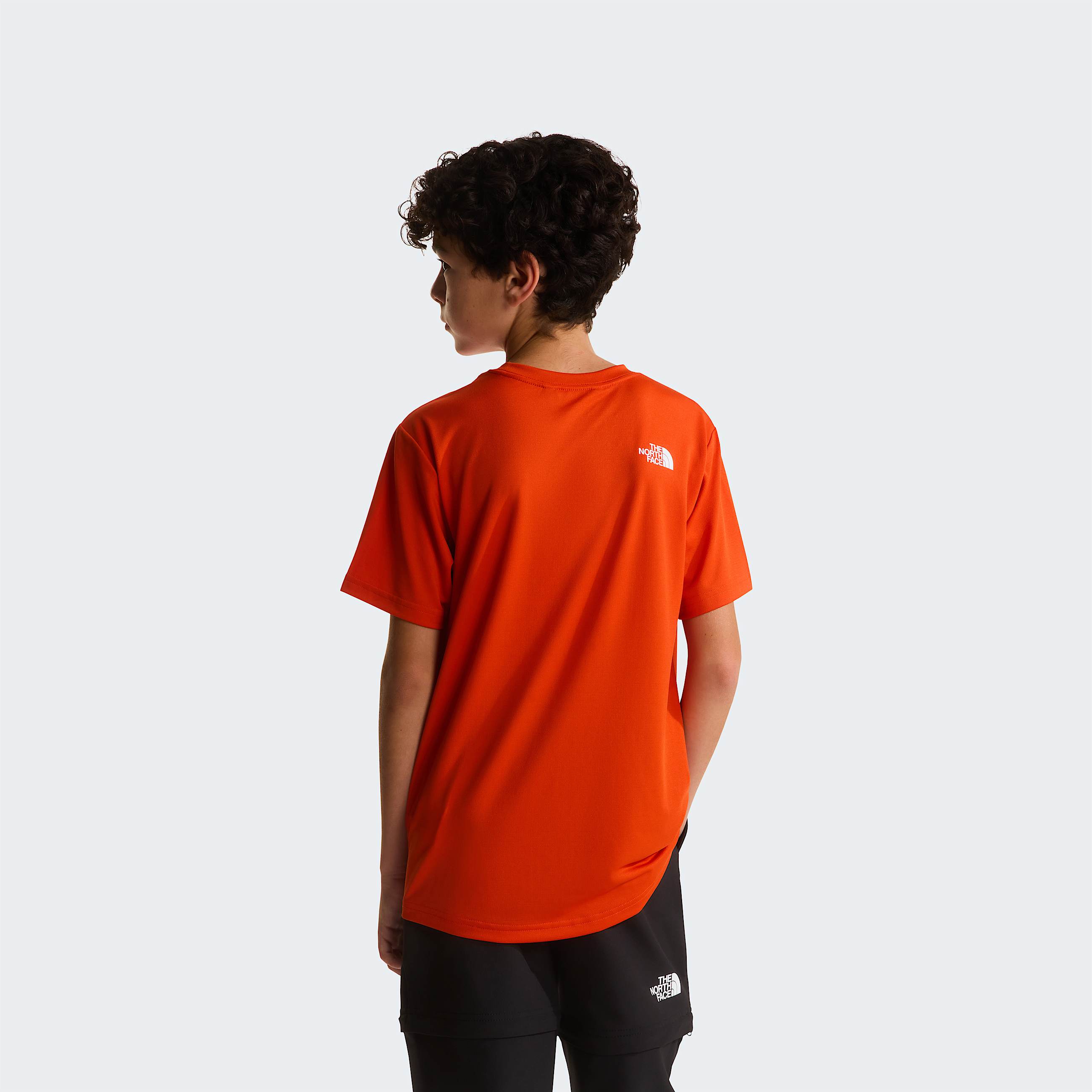 Teens 247 TShirt TNF Lava Red ALT3