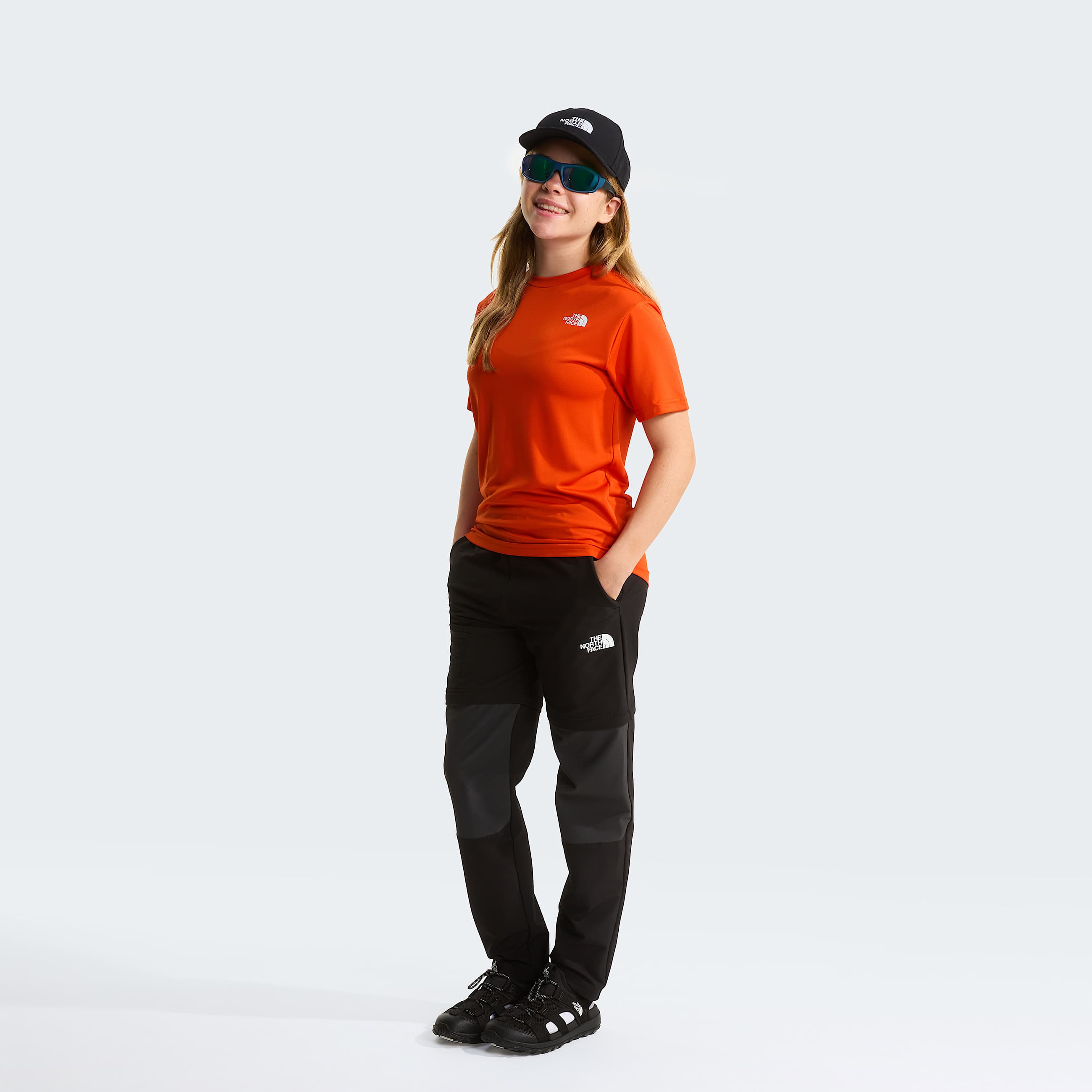 Teens 247 TShirt TNF Lava Red ALT7