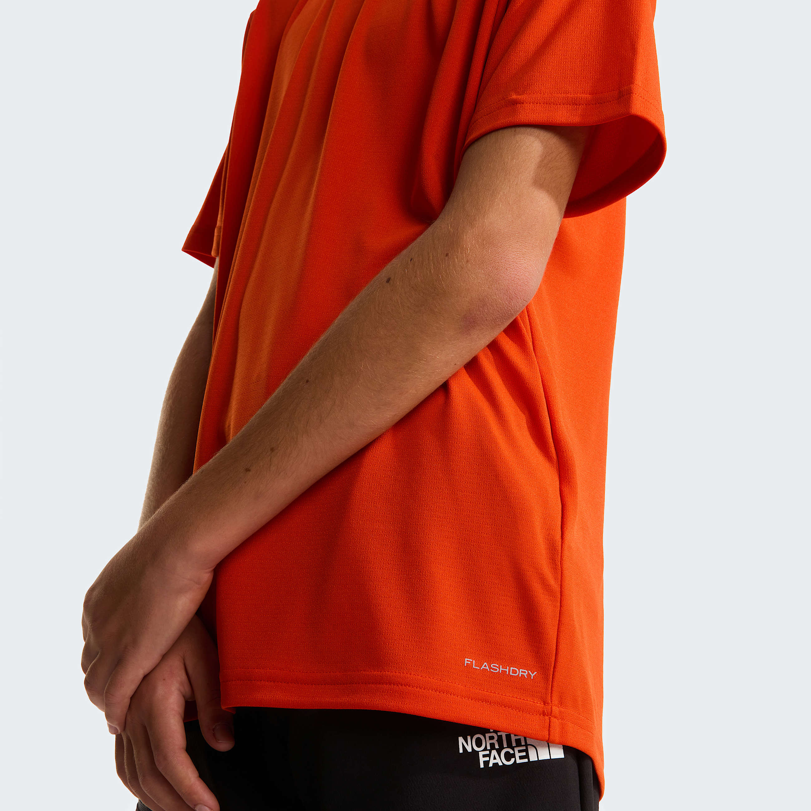 Teens 247 TShirt TNF Lava Red ALT5