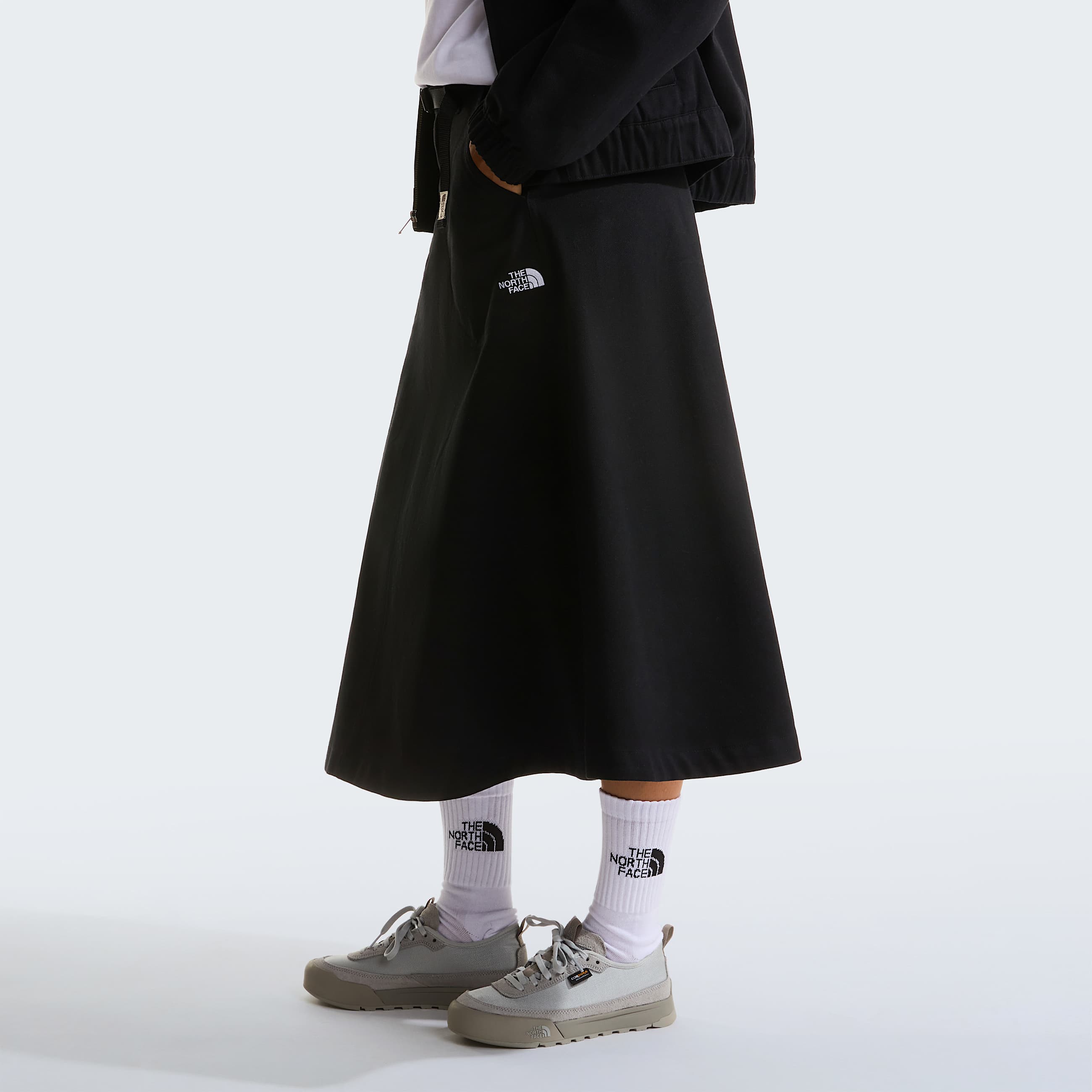Womens M66 Canvas Skirt TNF TNF BlackTNF White ALT2