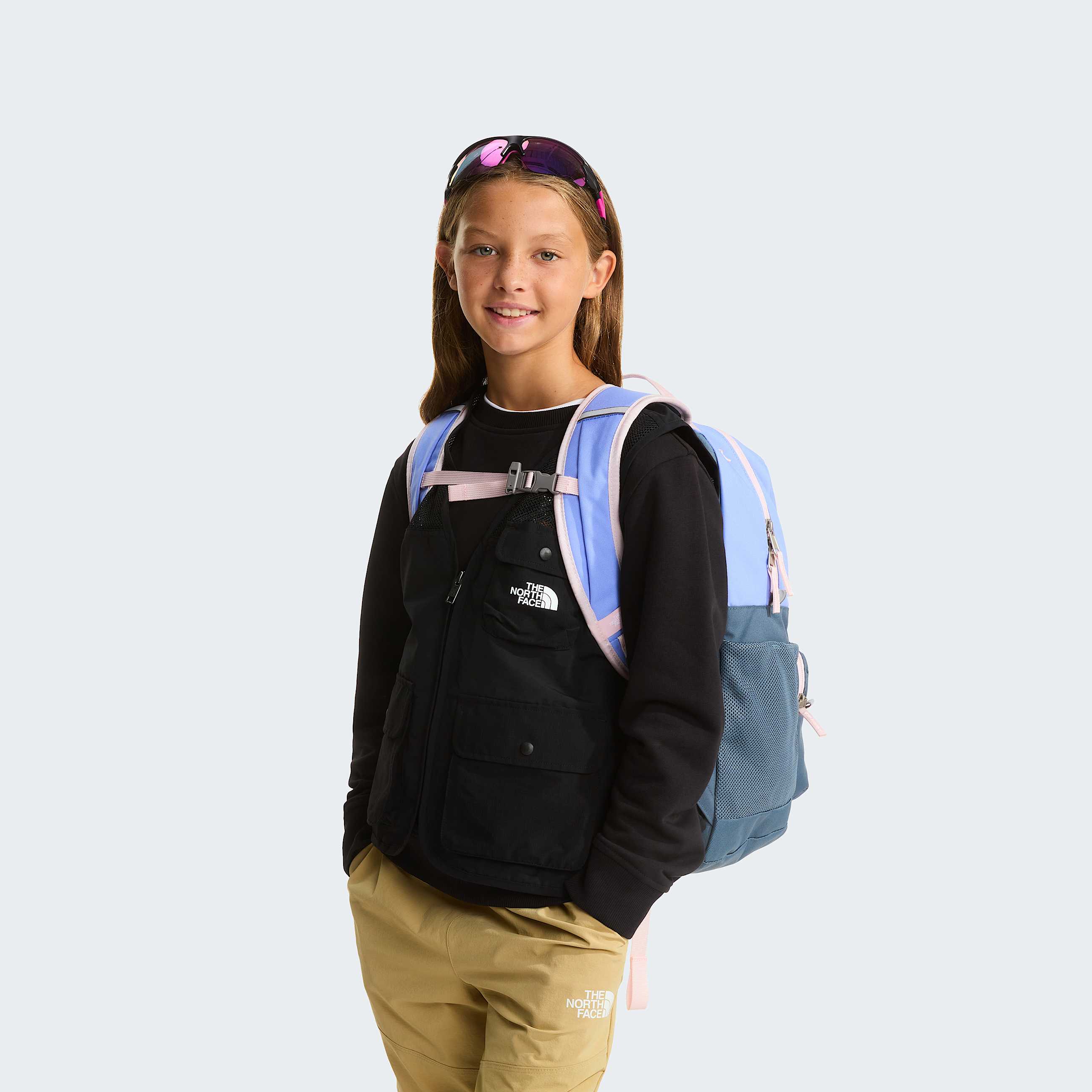 Chuckwalla Tagesrucksack fr Jugendliche TNF Periwinkle GlowGranite GreyPale Blossom ALT7