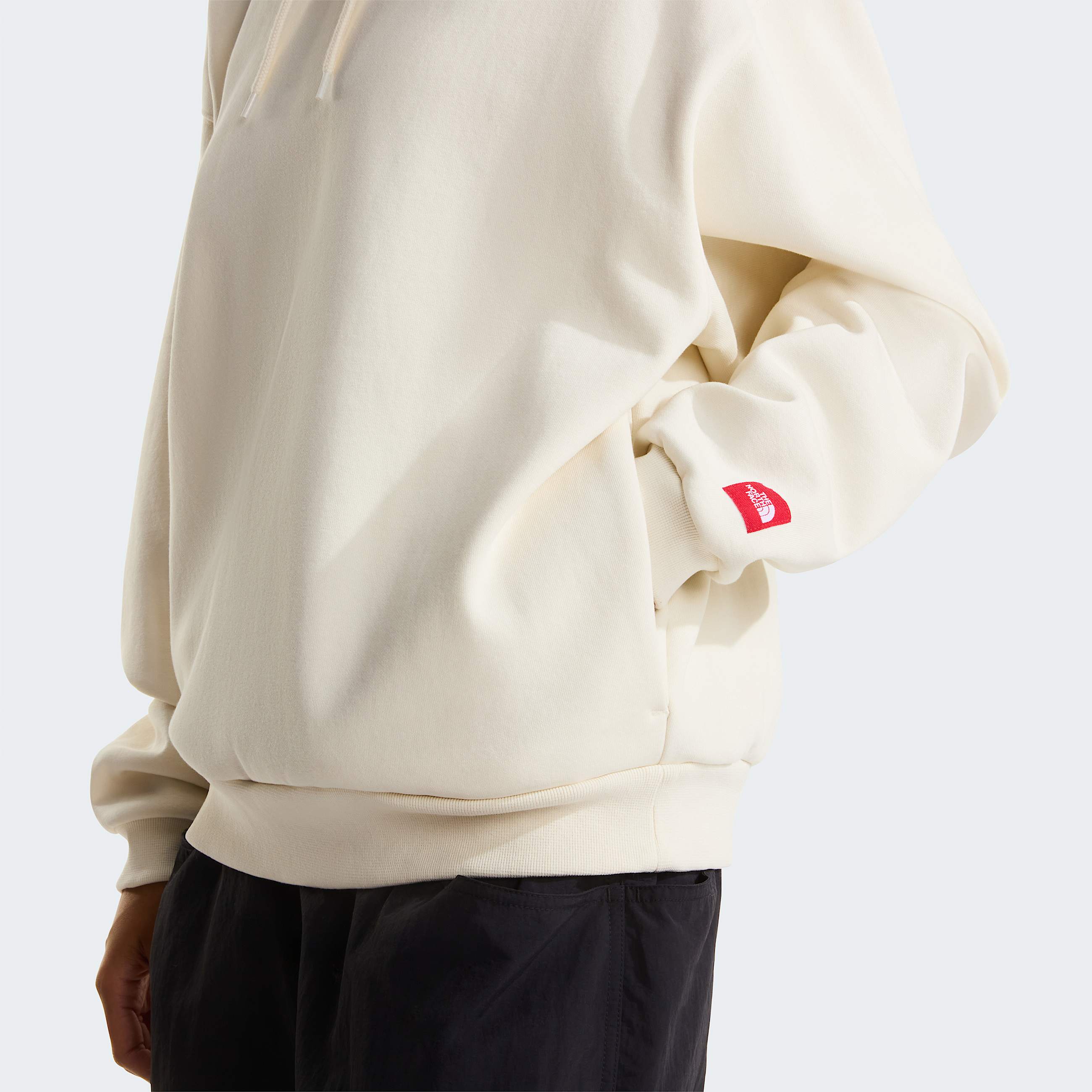 Camisola com capuz Red Box unissexo TNF White Dune ALT14