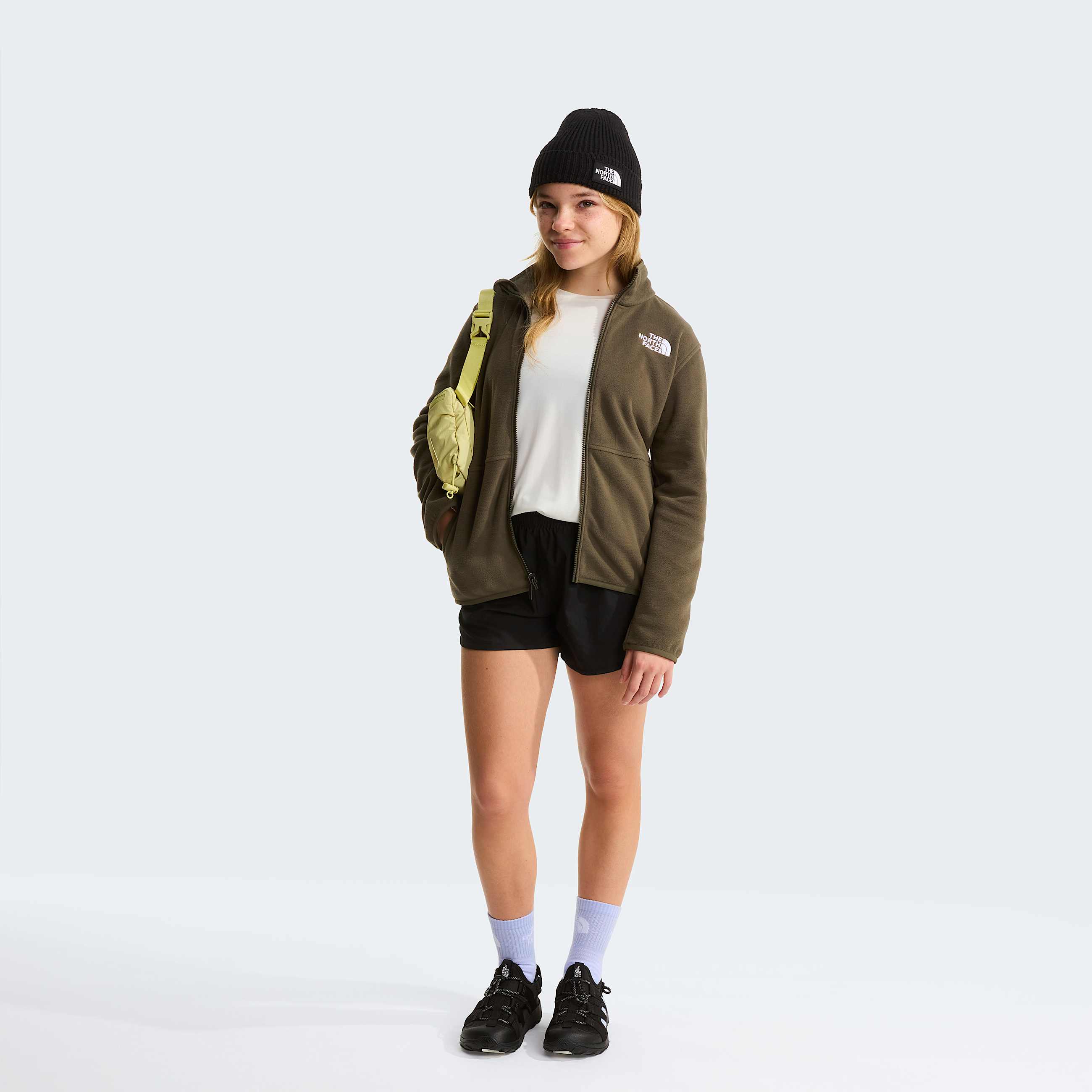 Glacier ZipInCompatible Fleece Jacket Junior TNF ALT9