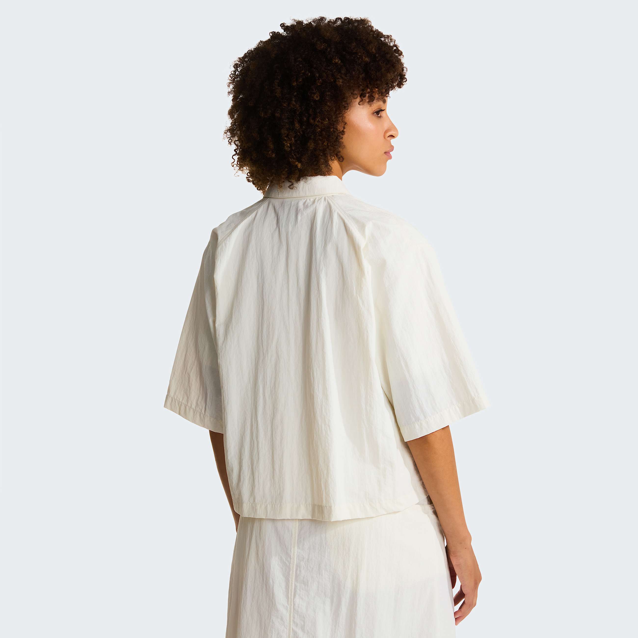 Womens Red Box Nylon Shirt TNF ALT3