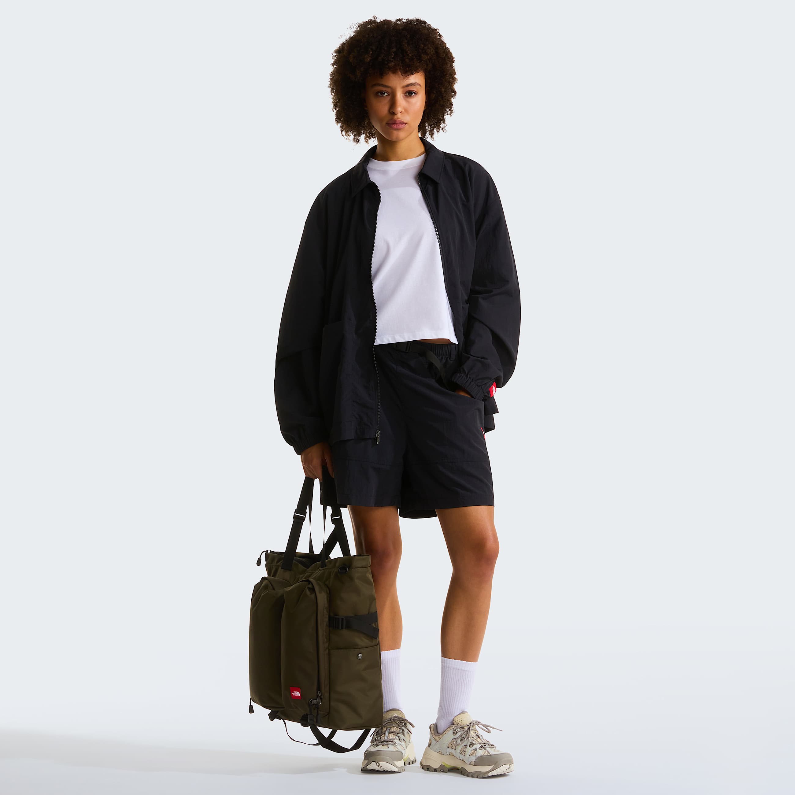 Uniseks Red Box Nylonoverhemd met lange mouwen TNF ALT12