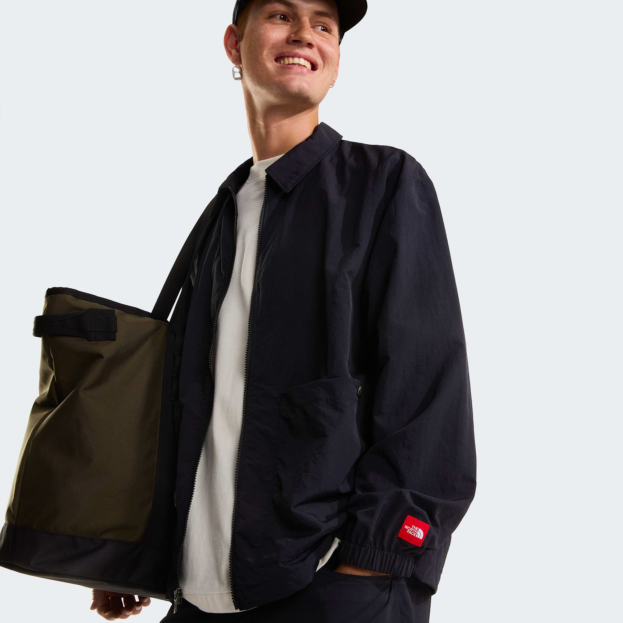 Uniseks Red Box Nylonoverhemd met lange mouwen TNF ALT8