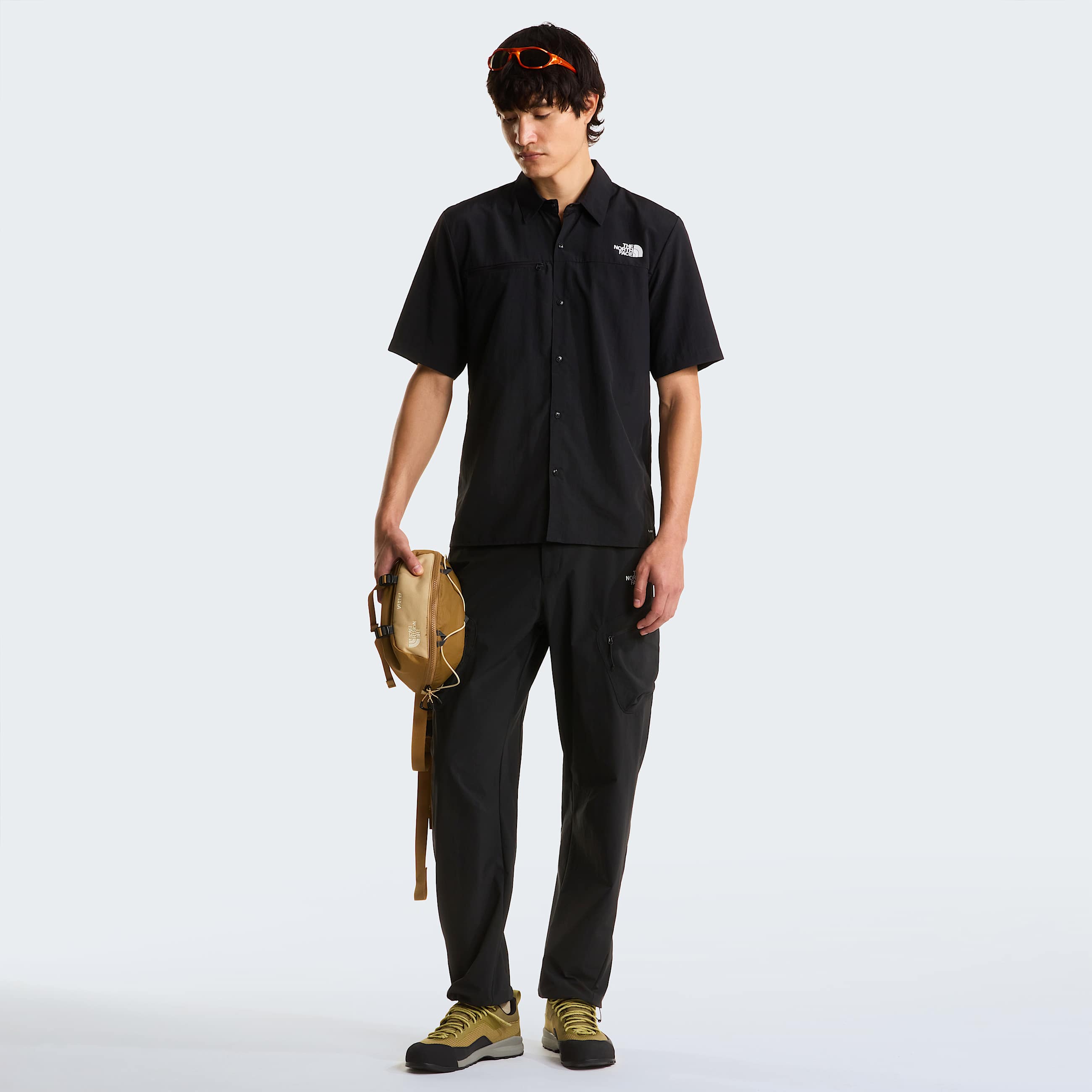 Camisa plegable para hombre TNF TNF Black ALT1