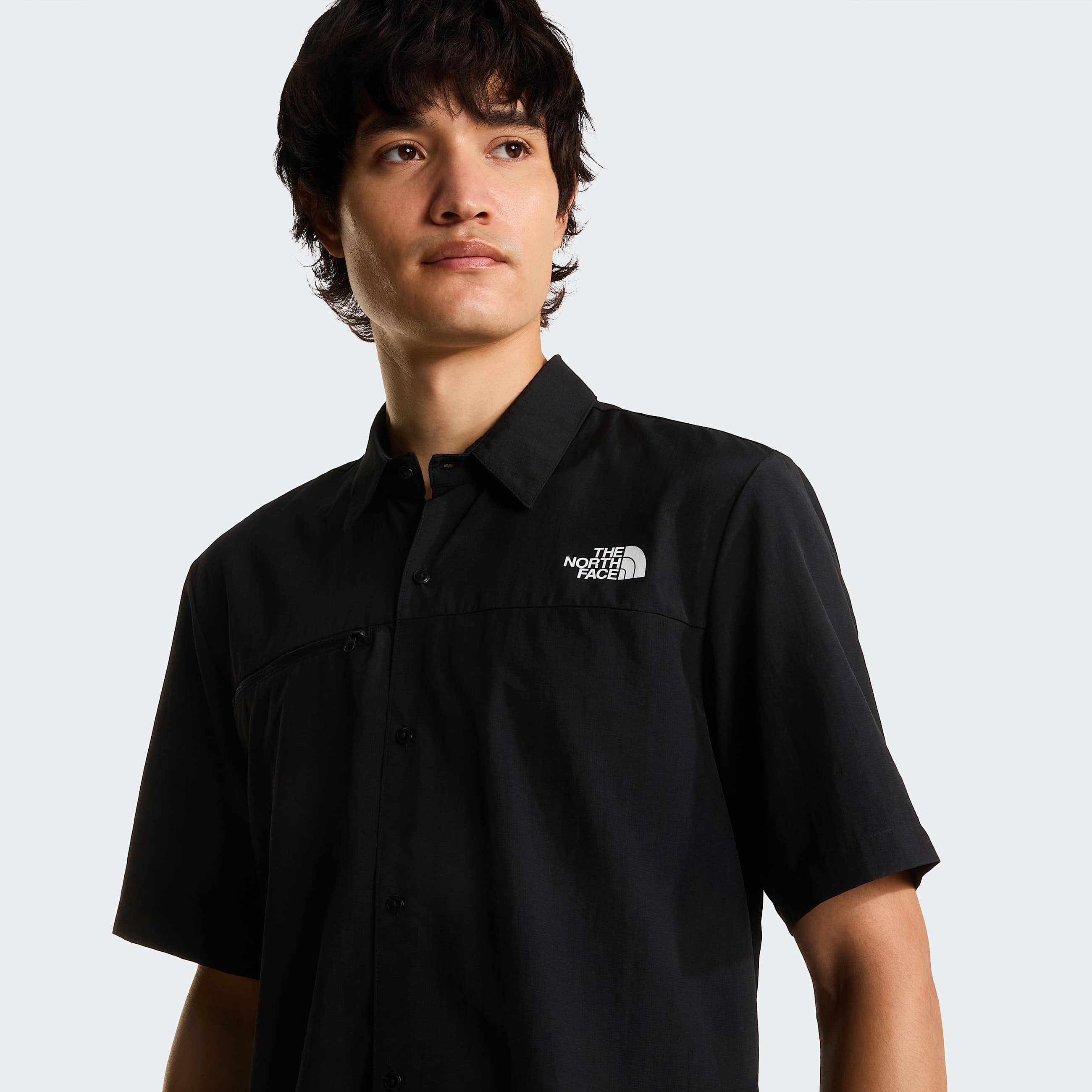 Camisa plegable para hombre TNF TNF Black ALT4