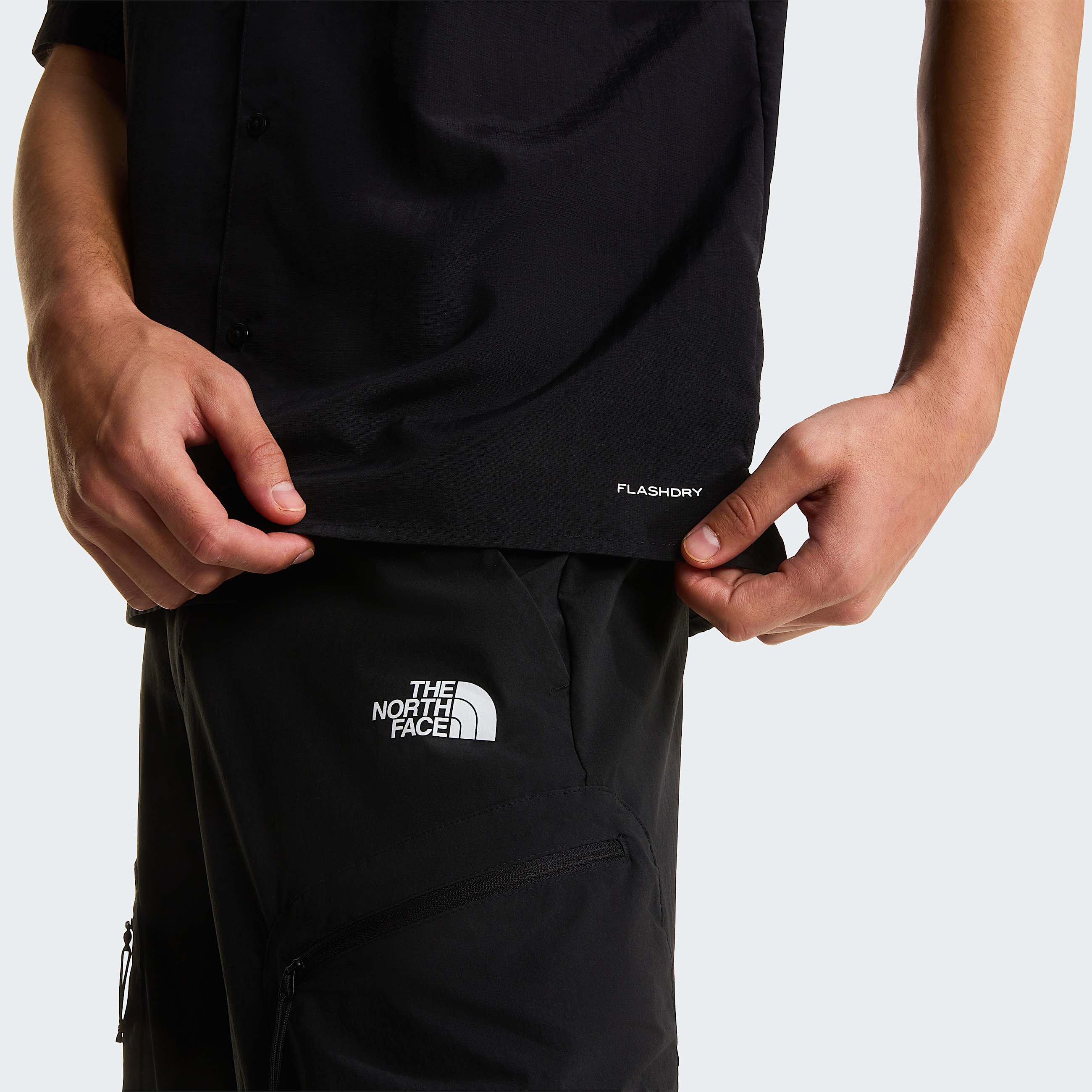 Camisa plegable para hombre TNF TNF Black ALT6