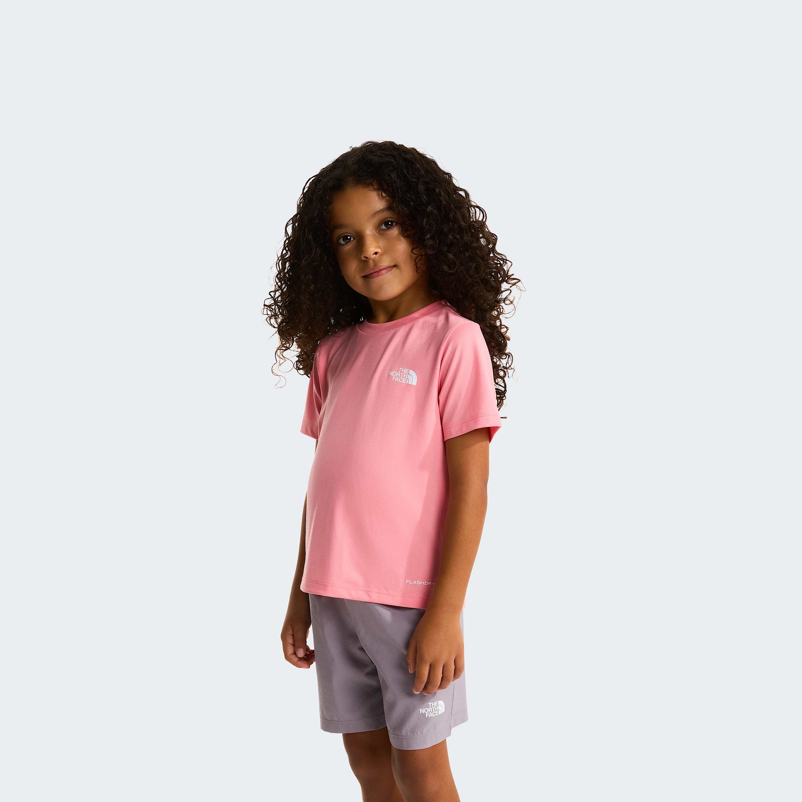 Kids 247 Set TNF Coral CrushTranscendent Grey ALT13