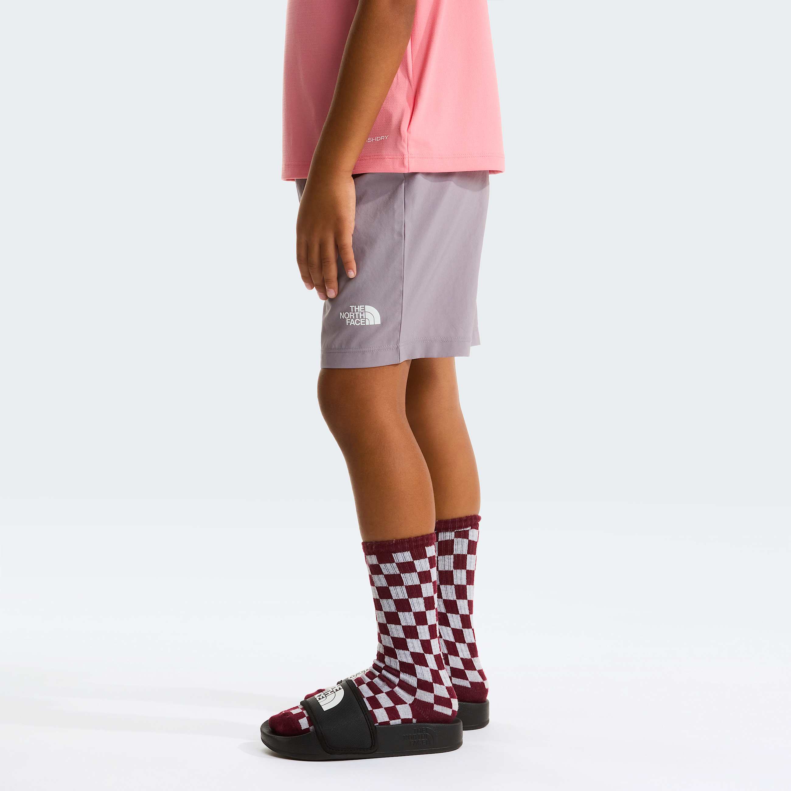 Kids 247 Set TNF Coral CrushTranscendent Grey ALT17