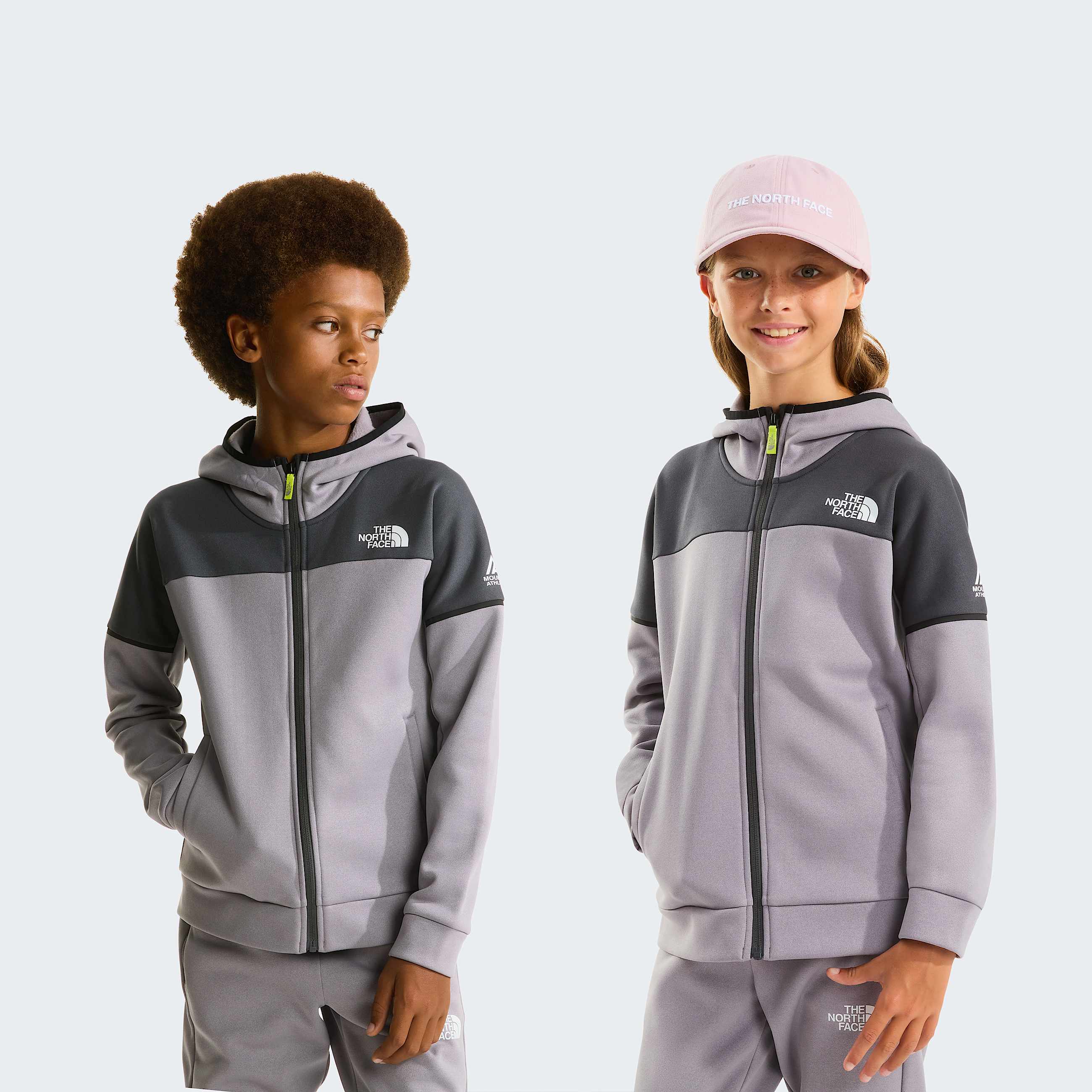 Teens Mountain Athletics Hoodie TNF Anthracite GreyTranscendent Grey HERO