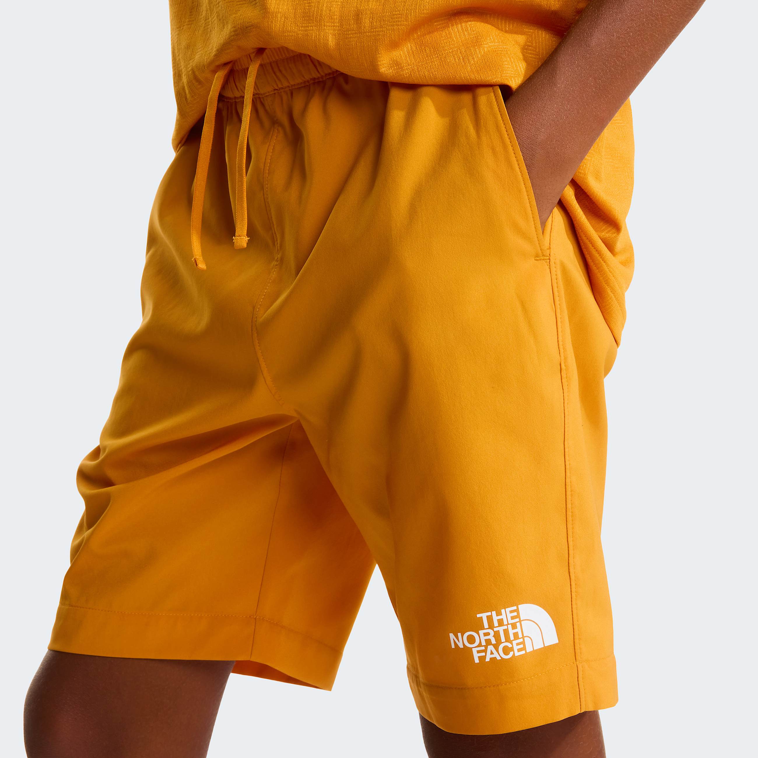 Teens 247 Pentadome Embossed Shorts TNF Dust Orange ALT4
