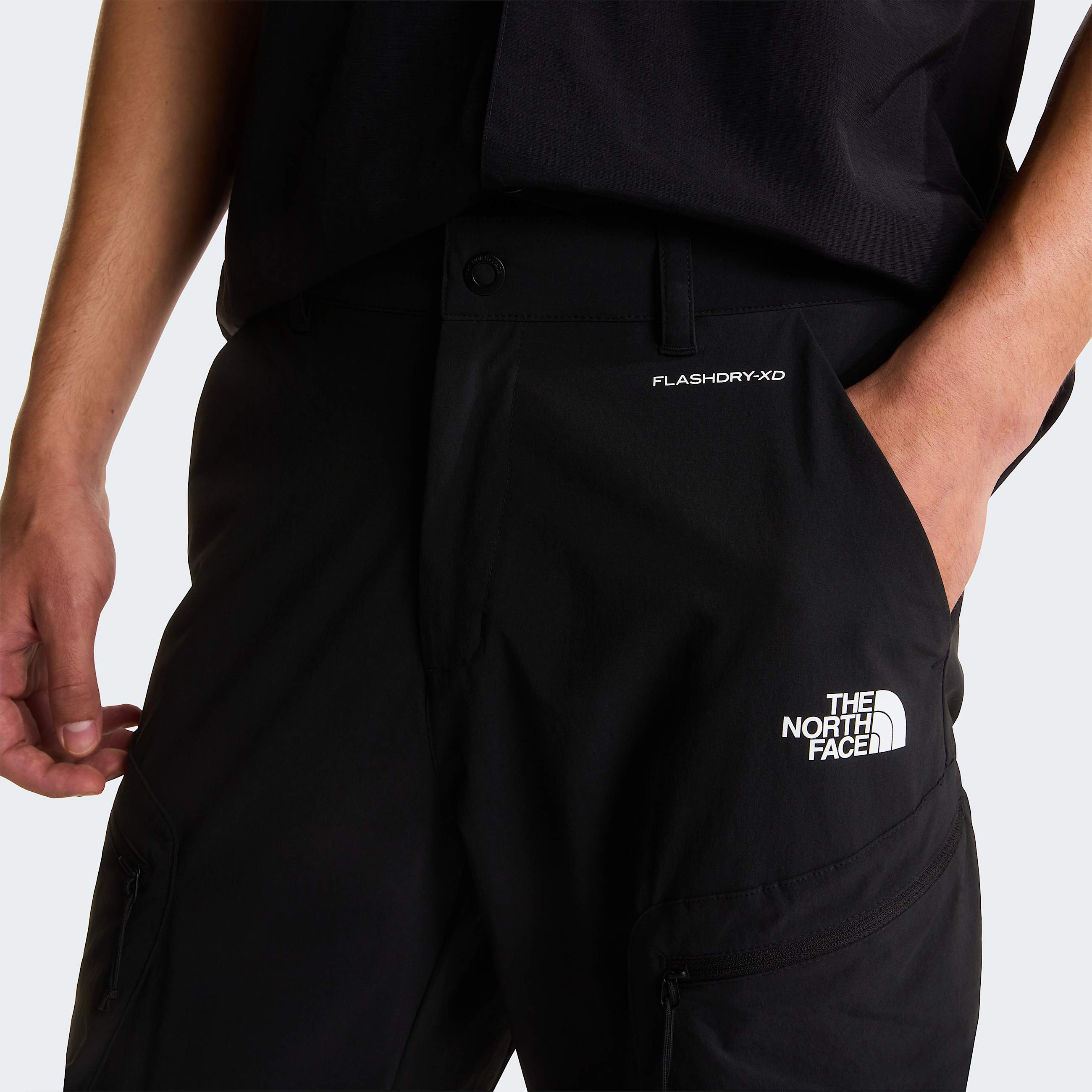 Pantaloni ampi ripiegabili da uomo TNF TNF Black ALT7