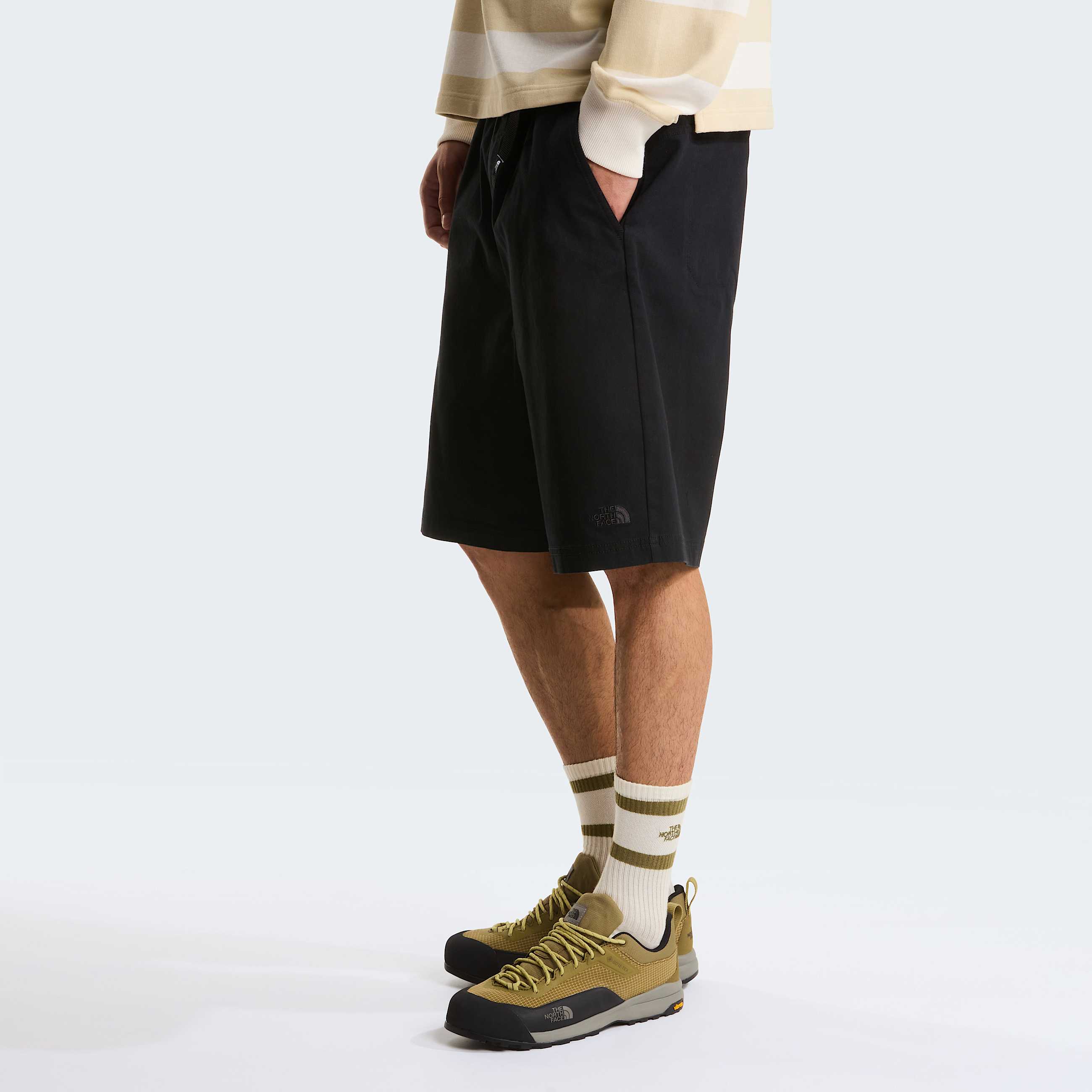 Mens Baggy Beta Shorts TNF TNF Black ALT2