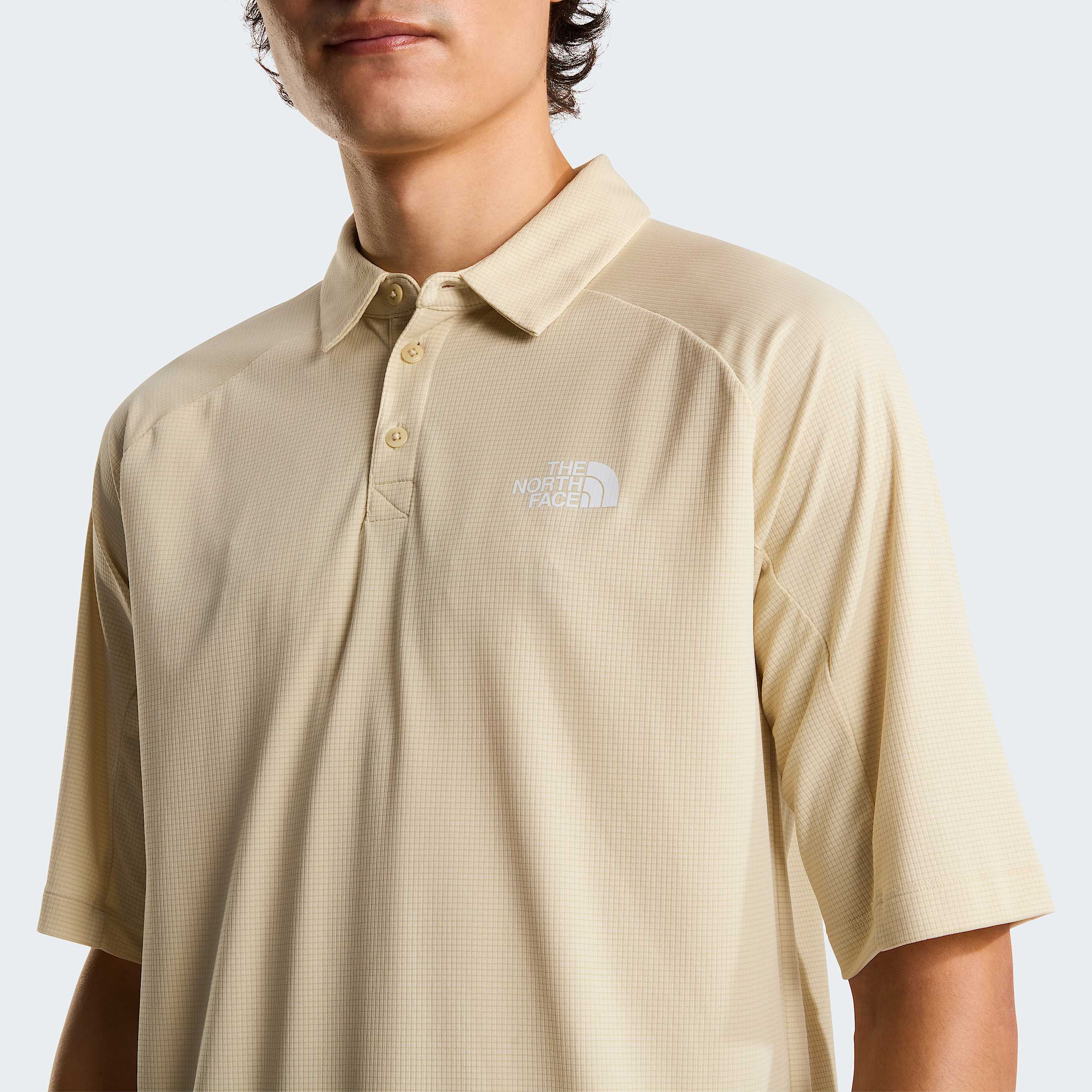 Mens LIGHTRANGE Packable Polo Shirt TNF ALT4