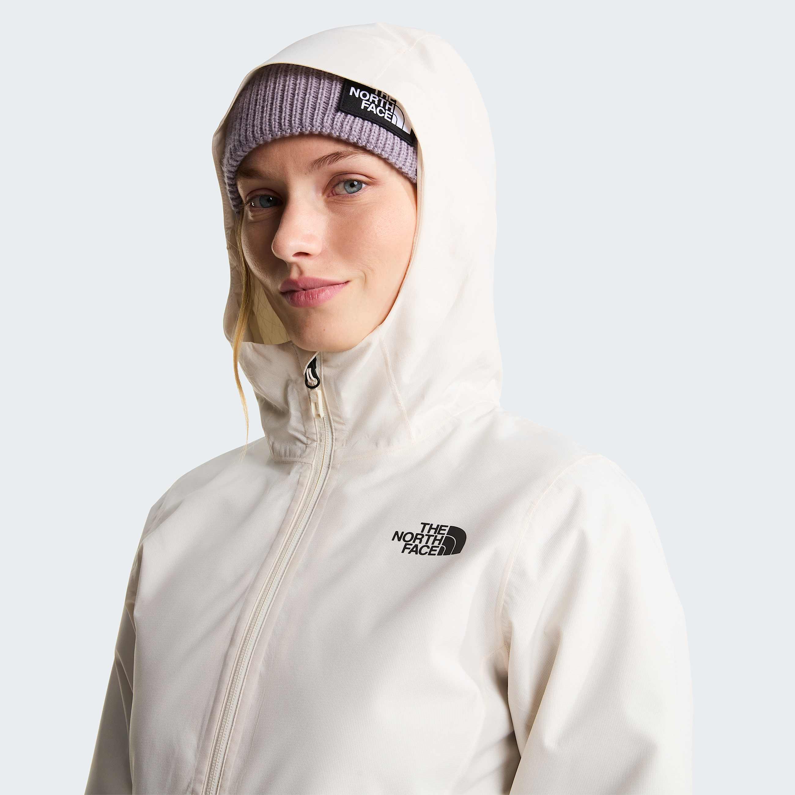 Womens Quest  DryVent Jacket TNF White Dune ALT5