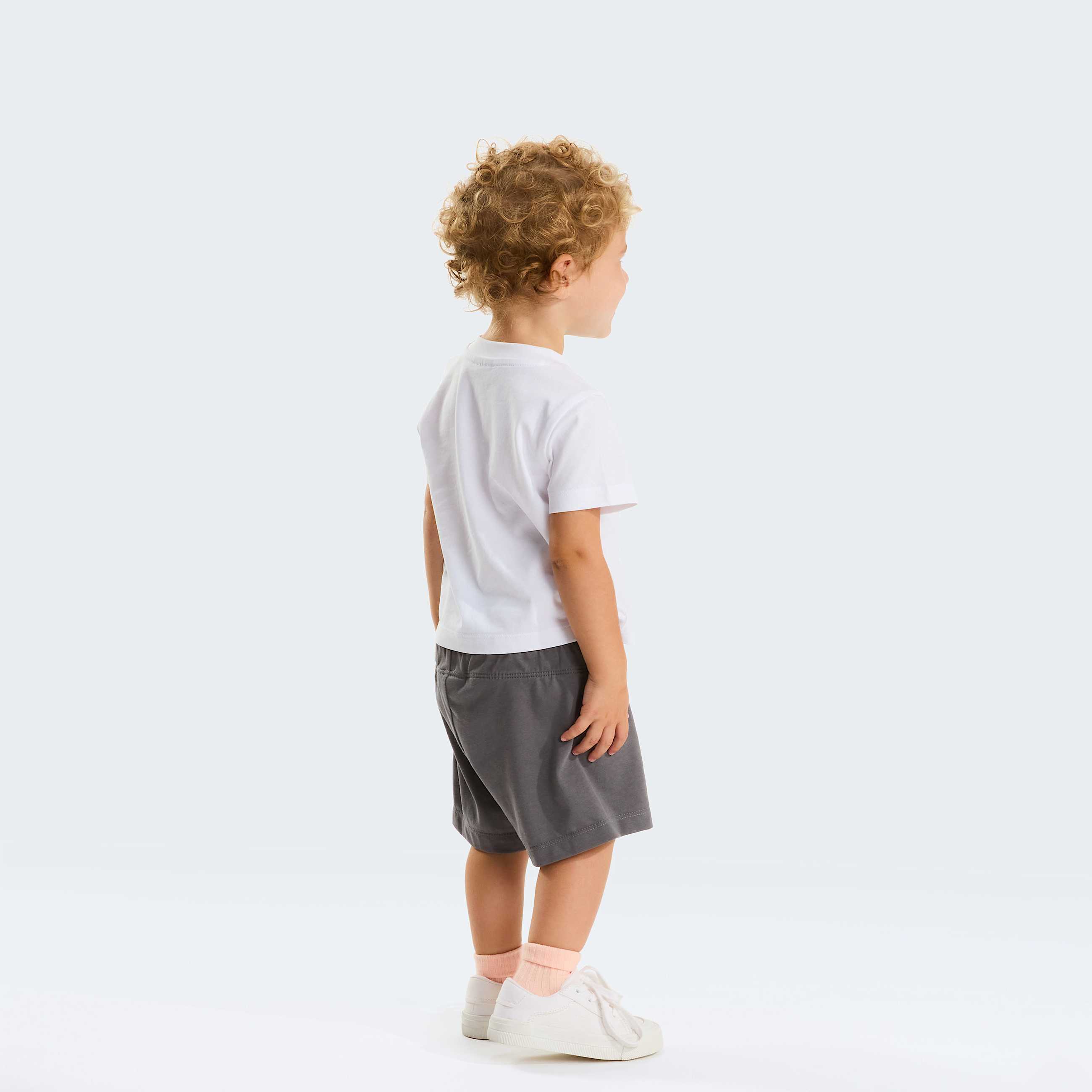 NSE Box Play Regular Shorts Set Baby TNF ALT1