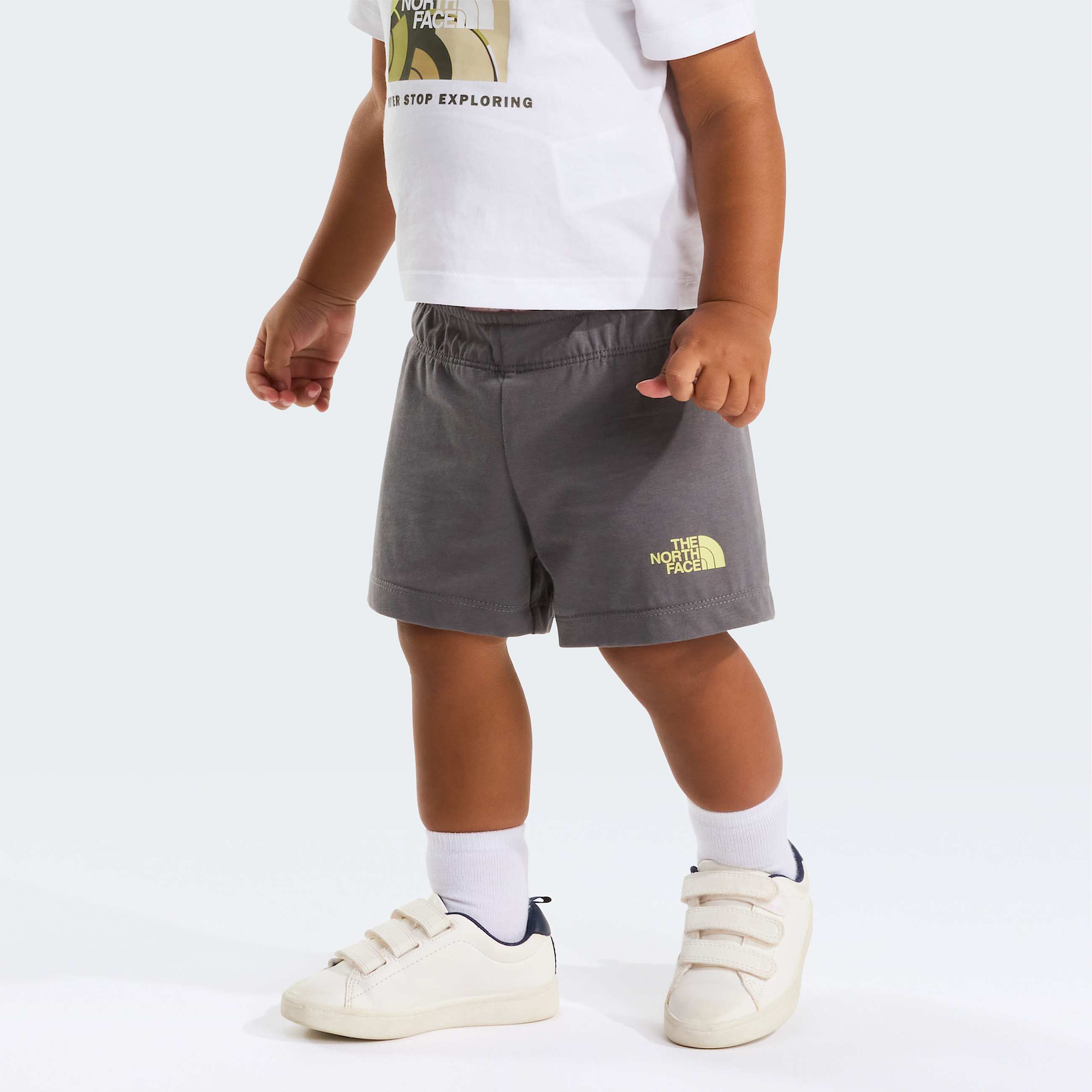 NSE Box Play Regular Shorts Set Baby TNF ALT14