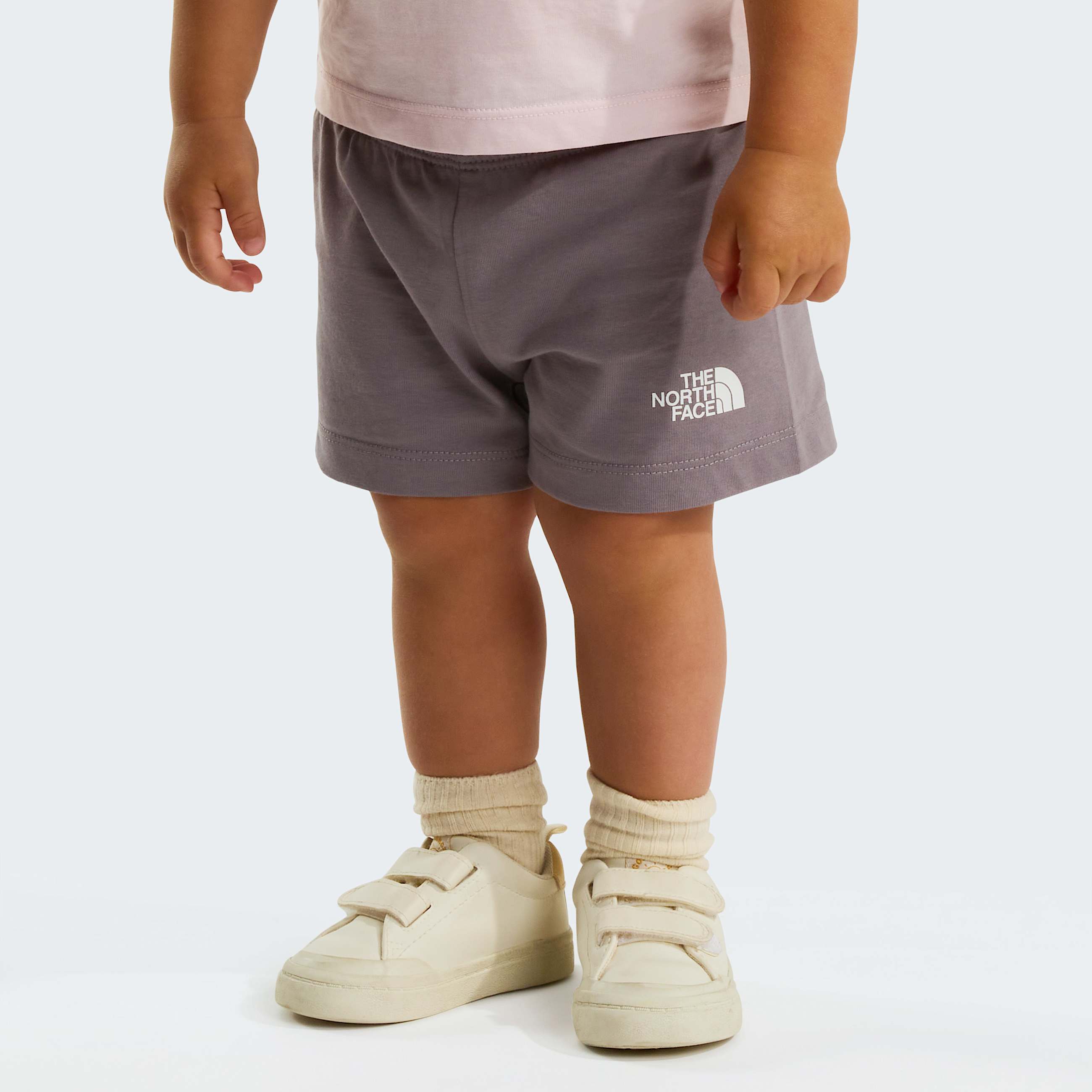 Baby NSE Box Play Regular Shorts Set TNF Pale BlossomTranscendent Grey ALT6