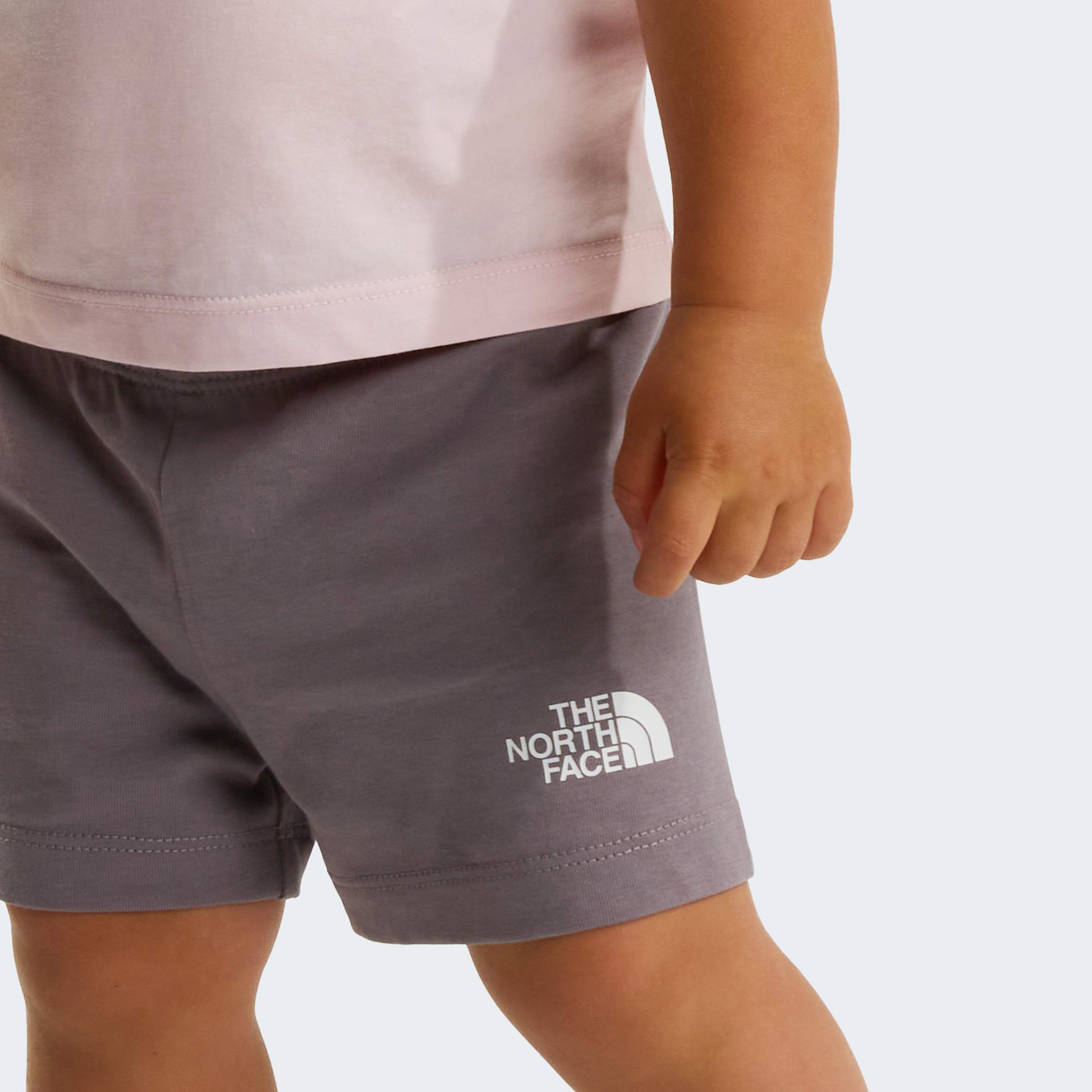 Baby NSE Box Play Regular Shorts Set TNF Pale BlossomTranscendent Grey ALT9