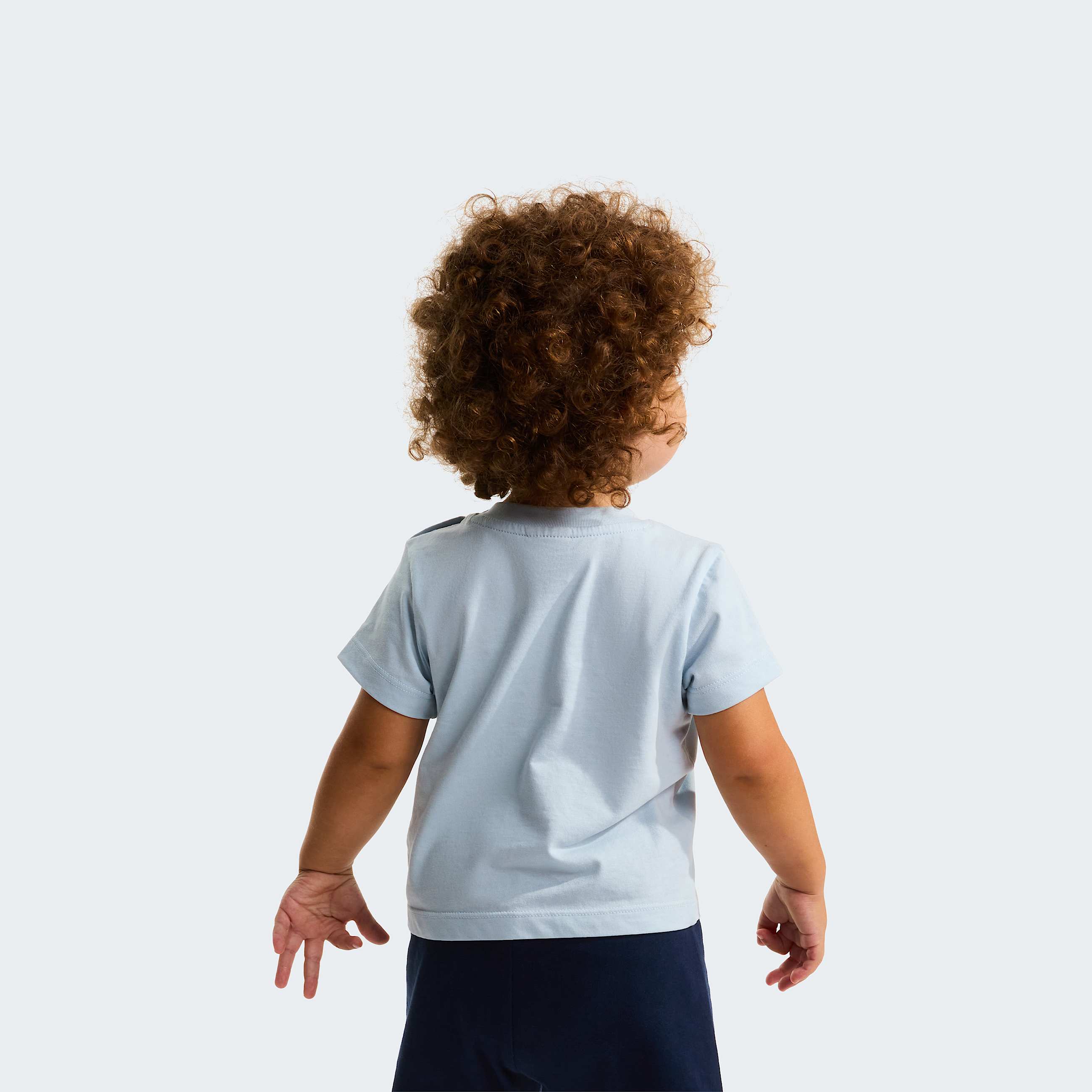 Baby NSE Box Play Regular Shorts Set TNF Polar HazeSummit Navy ALT15